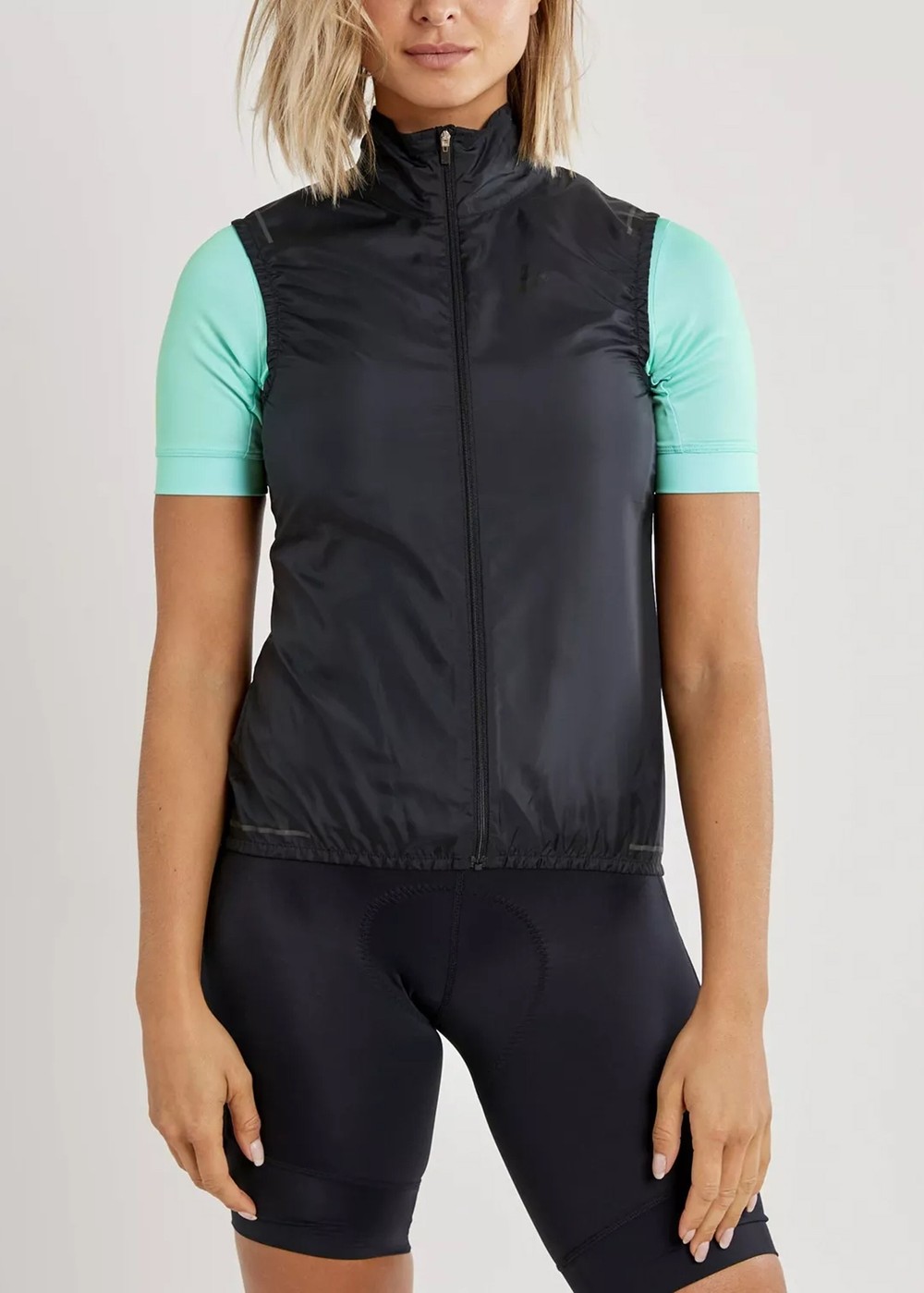 Essence Light Wind Vest W, Black, M,  Västar