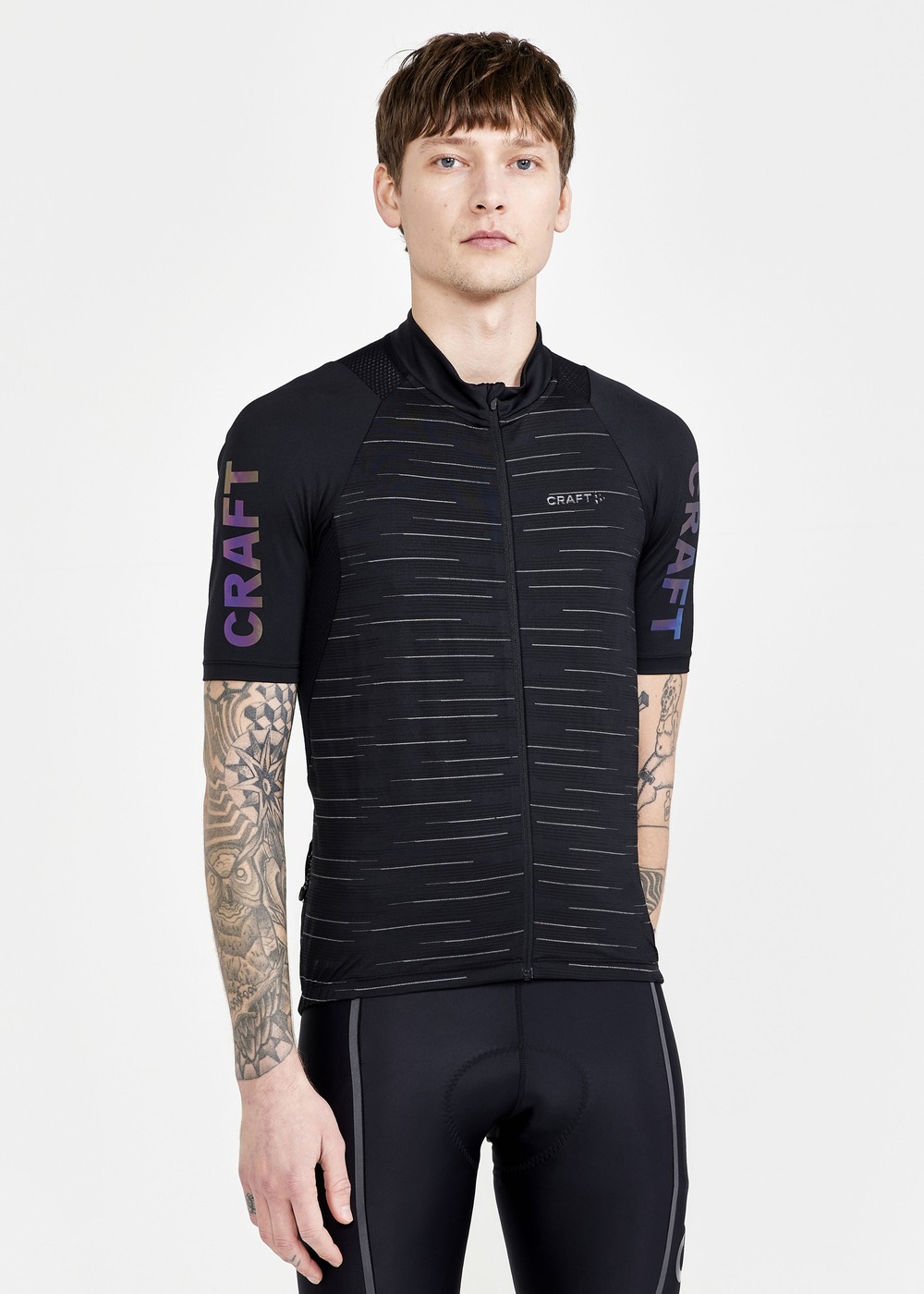 Adv Endur Lumen Jersey M, Black/Black, S,  Cykelkläder