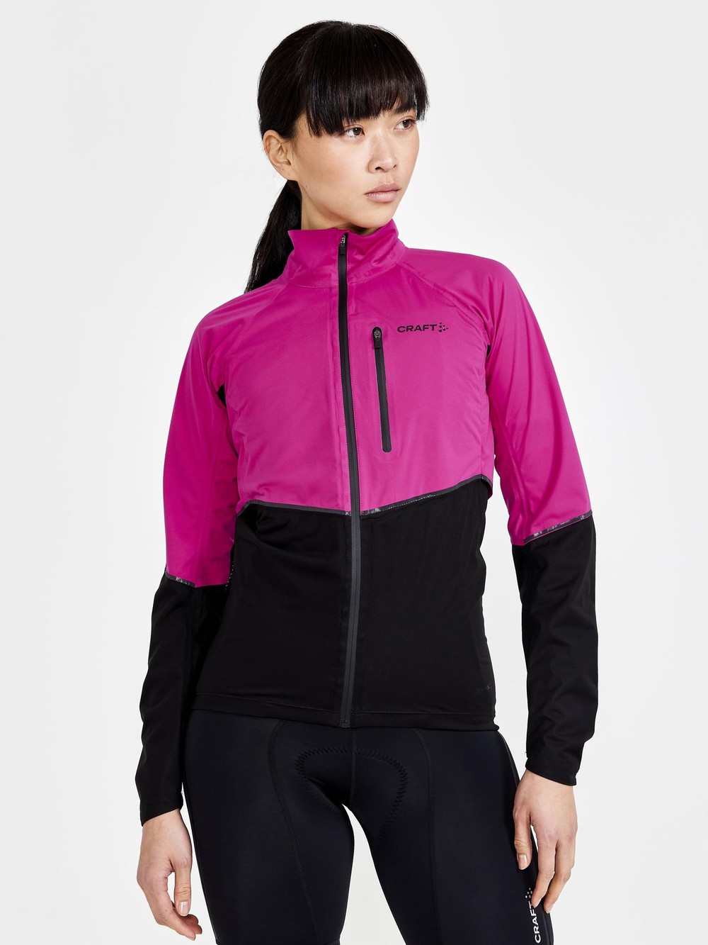 Adv Endur Hydro Jkt W, Roxo-Black, Xl,  Cykelkläder