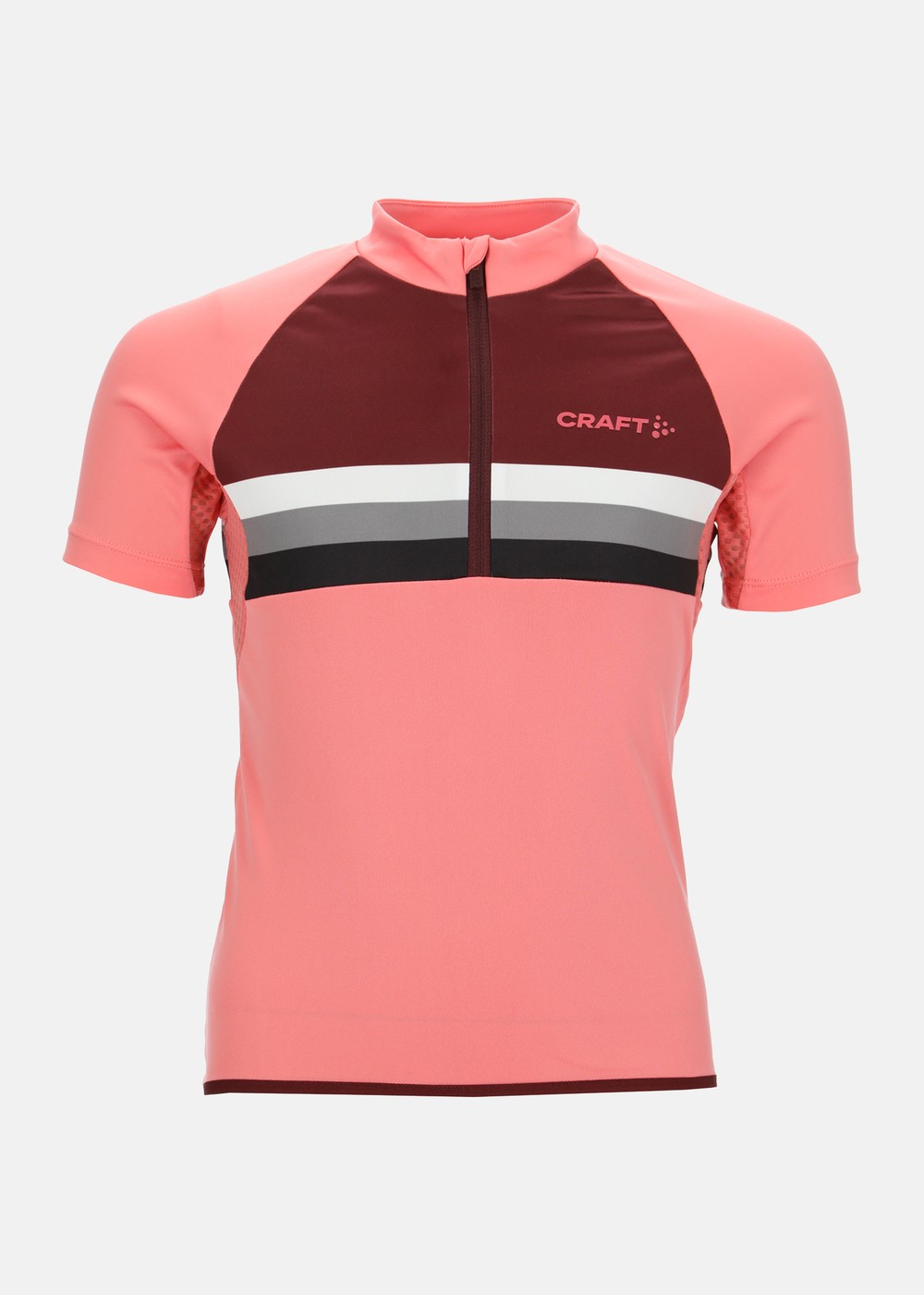 Bike Jersey Jr, Coral/Truffle, 158/164,  Cykeltröja Kort Ärm