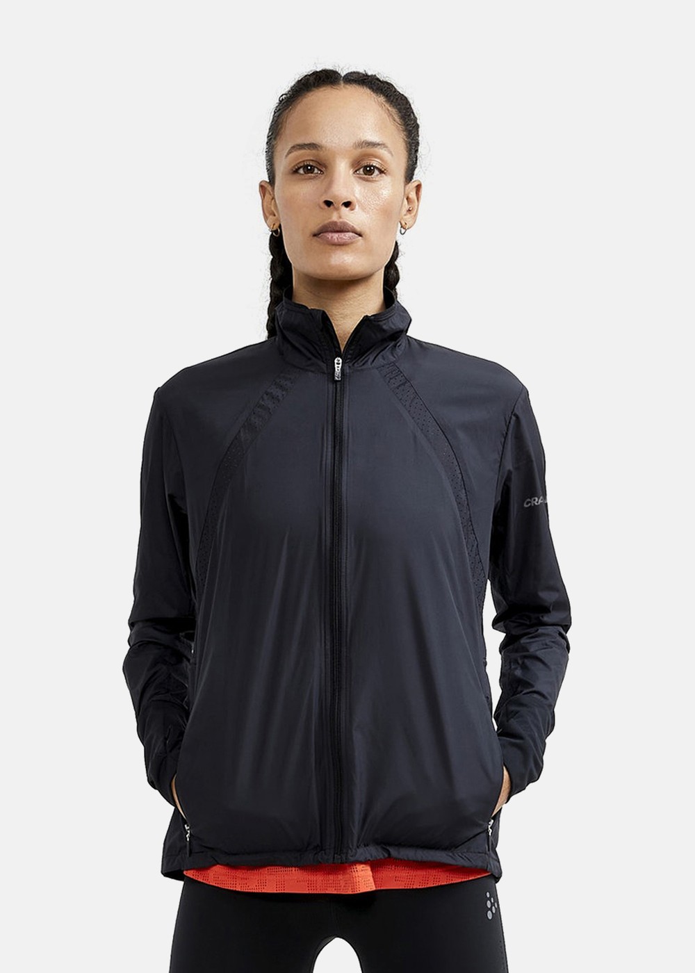 Adv Essence Wind Jacket W, Black, Xs,  Löparkläder