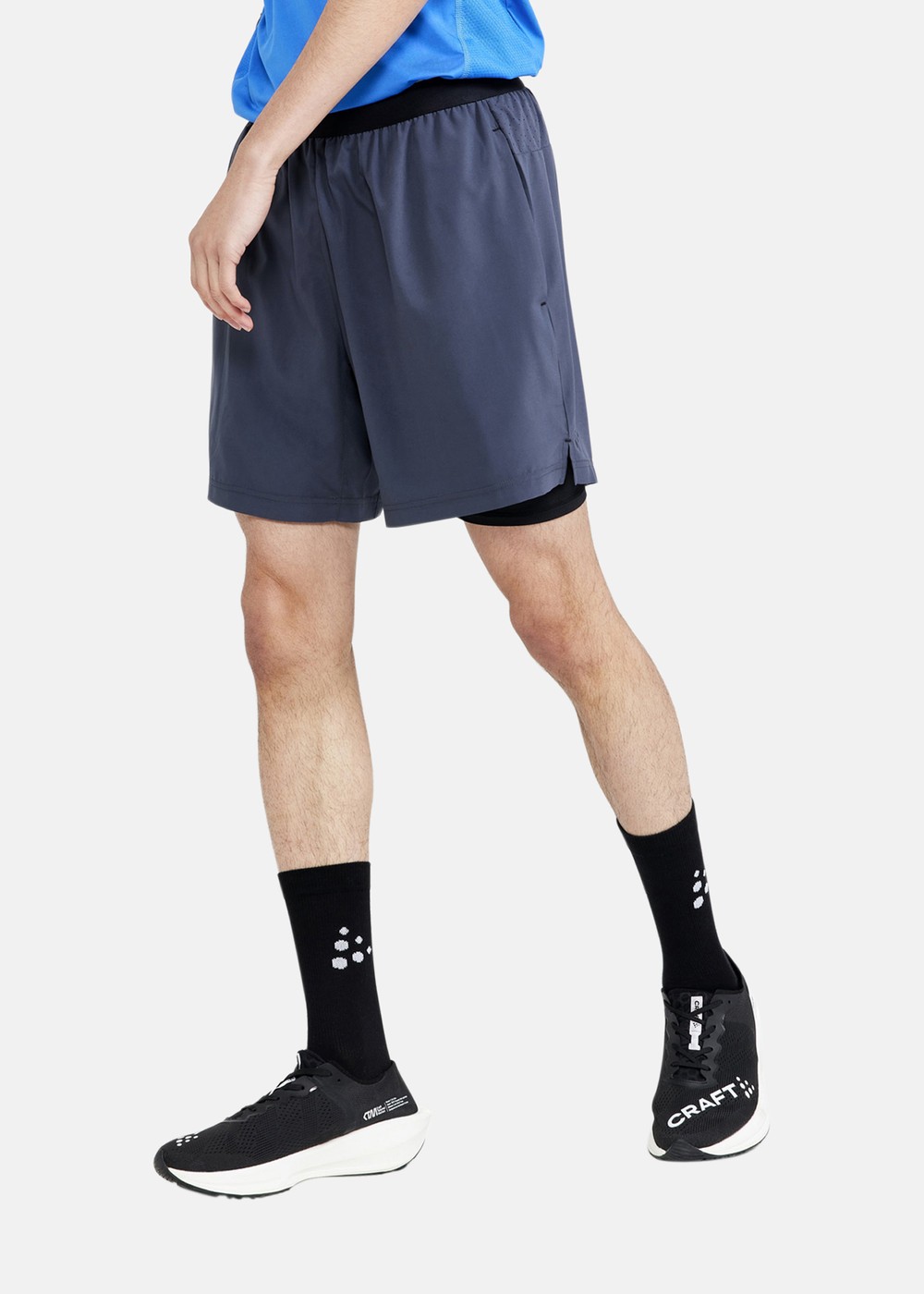 Adv Charge 2-In-1 Stretch Shor, Asphalt, Xl,  Löparshorts Adv Charge 2-In-1 Stretch Shor, Asphalt, Xl,  Löparshorts