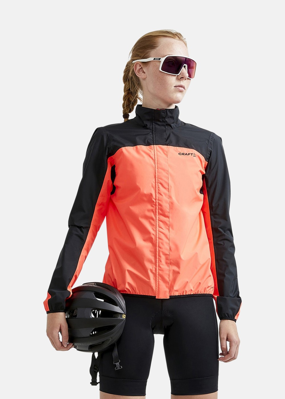 Core Endur Hydro Jacket W, Black/Shock, S,  Cykelkläder