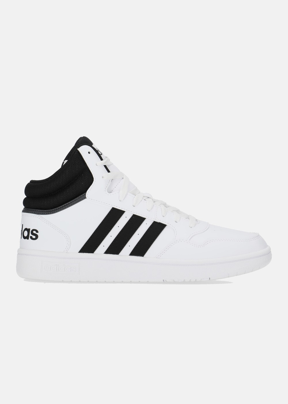 Hoops 3.0 Mid, Cblack/Cblack/Ftwwht, 44