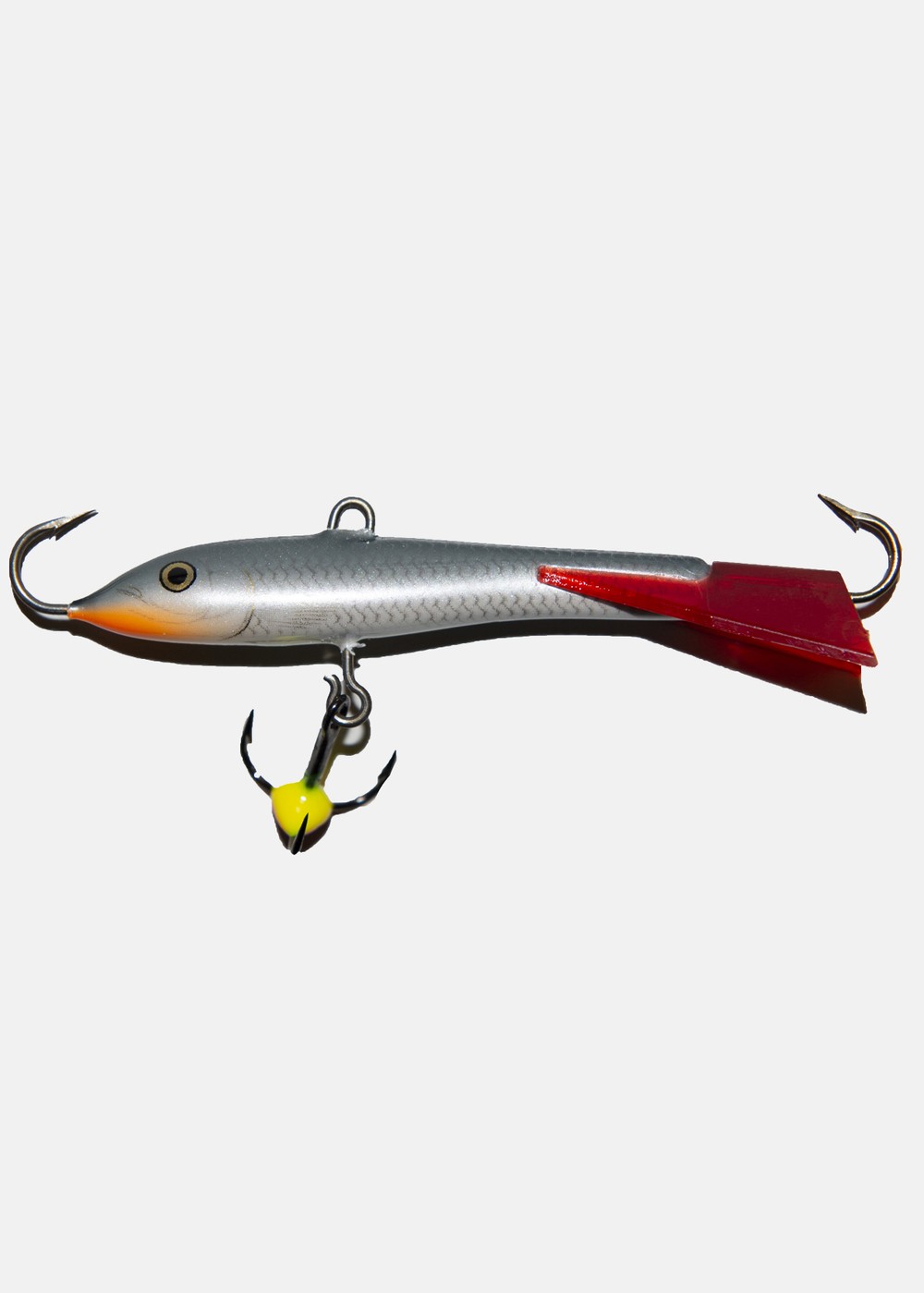 Rapala Balanspirk Lyskrok, Silver/Yellow, 7cm,  Pirkar