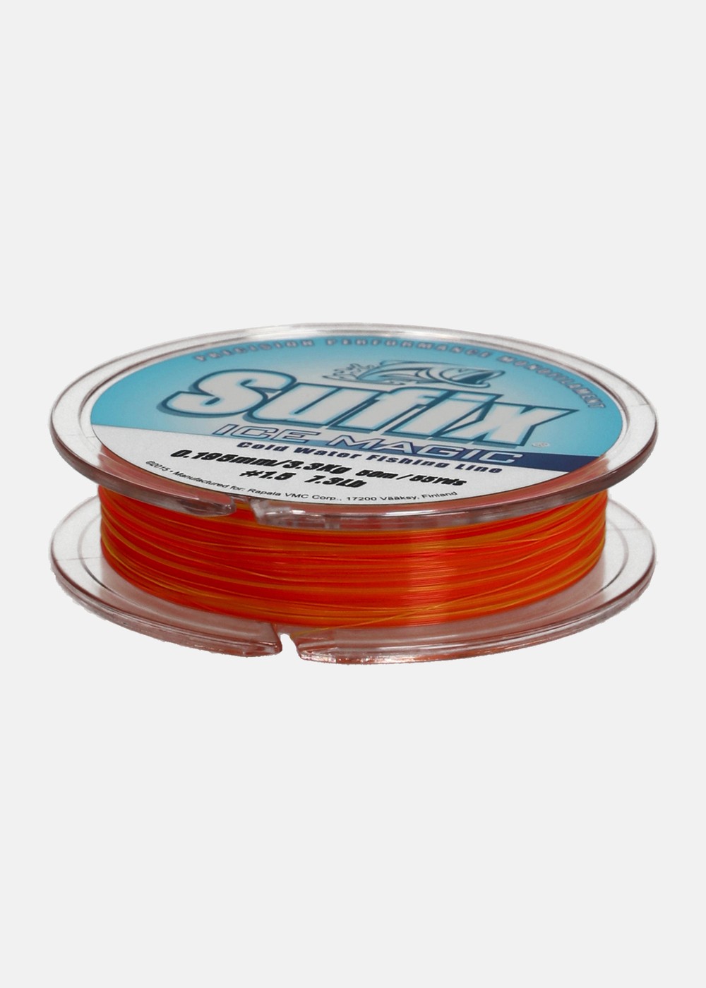 Sufix Ice Magic 50m, Gul/Orange, 0.195mm,  Nylonlinor