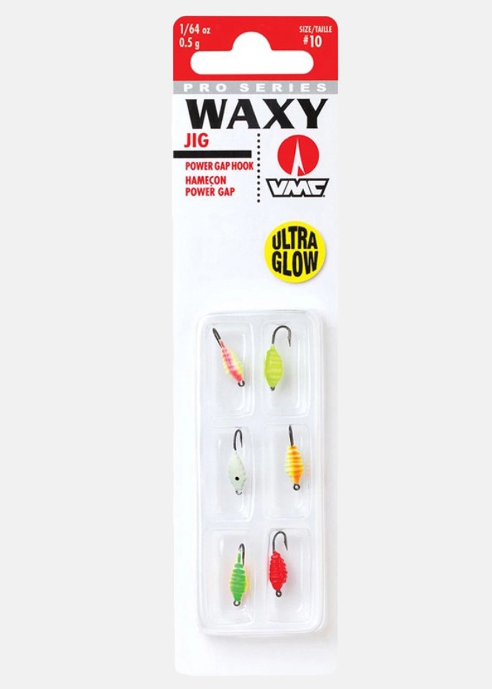 Waxy Jig Kit 6-Pack 0,9g, Glow, 0.9g,  Pirkar