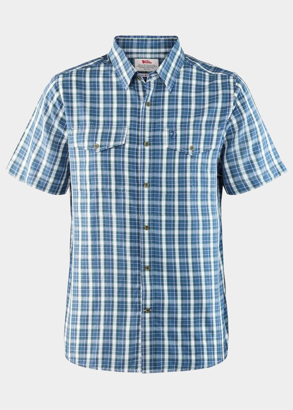 Abisko Cool Shirt Ss M, Uncle Blue, M,  Kortärmade Skjortor Abisko Cool Shirt Ss M, Uncle Blue, M,  Kortärmade Skjortor