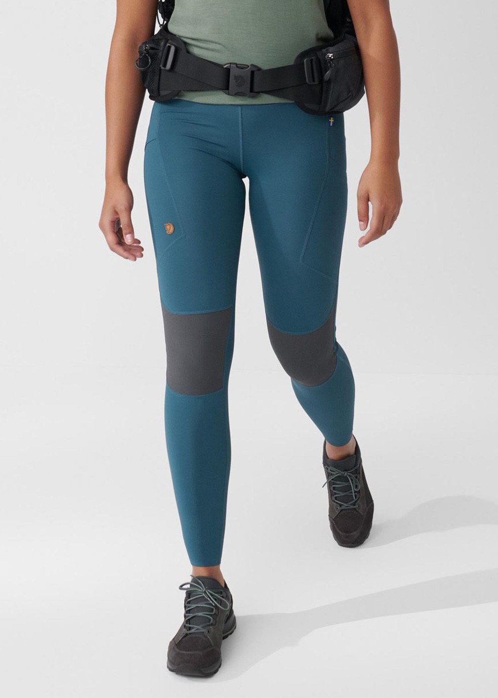 Abisko Trekking Tights Pro W, Indigo Blue-Iron Grey, S,  Långa Tights Abisko Trekking Tights Pro W, Indigo Blue-Iron Grey, S,  Långa Tights