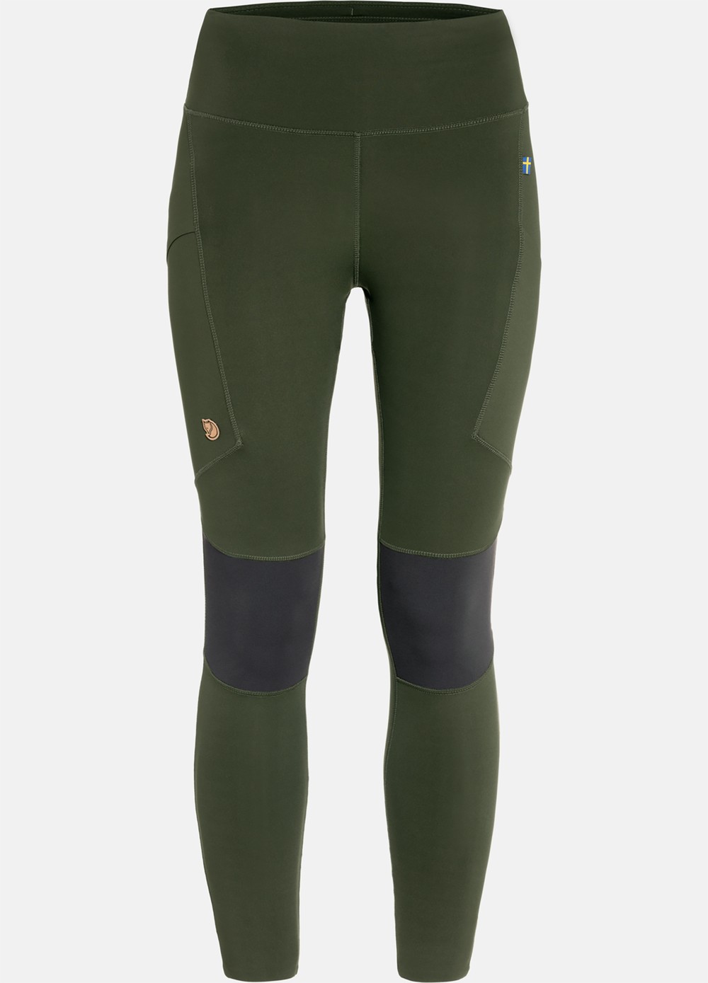 Abisko Trekking Tights Pro W, Deep Forest-Iron Grey, M,  Långa Tights