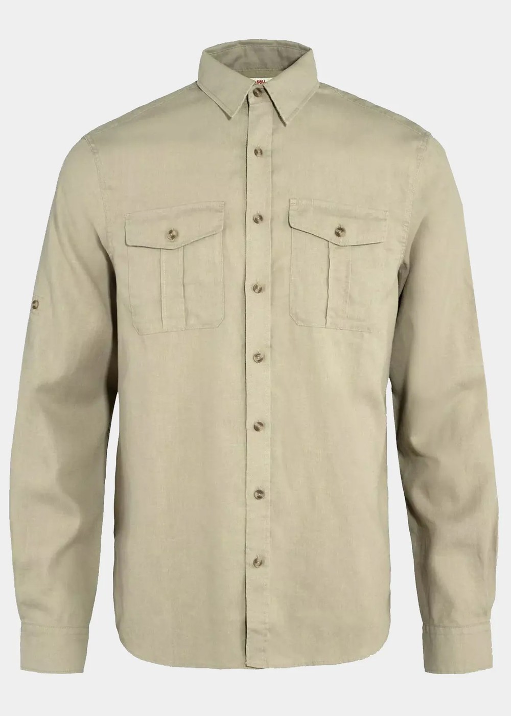 Övik Travel Shirt Ls M, Sand Stone, M,  Vandringsskjortor