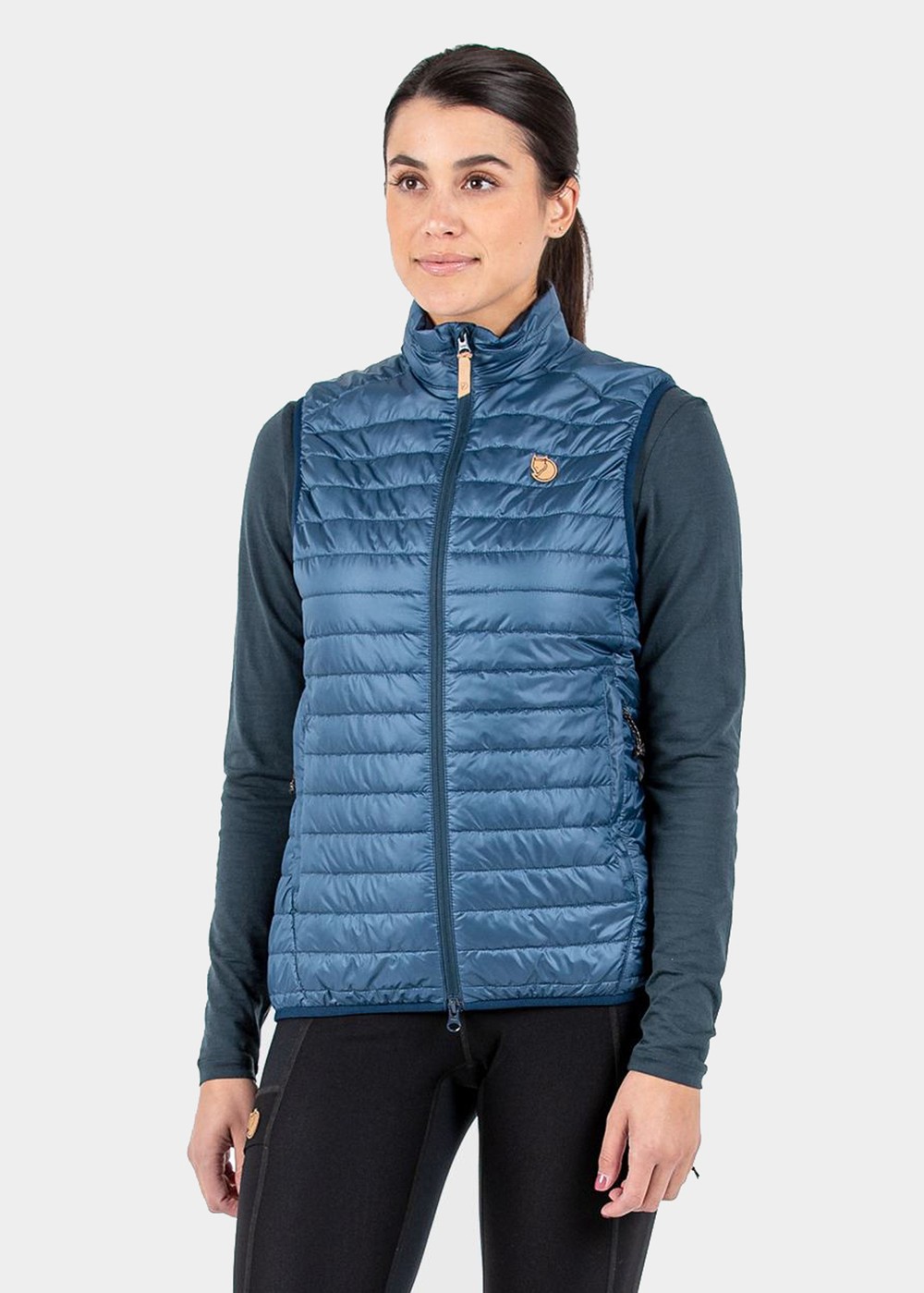 Abisko Padded Vest W, Storm, S,  Västar