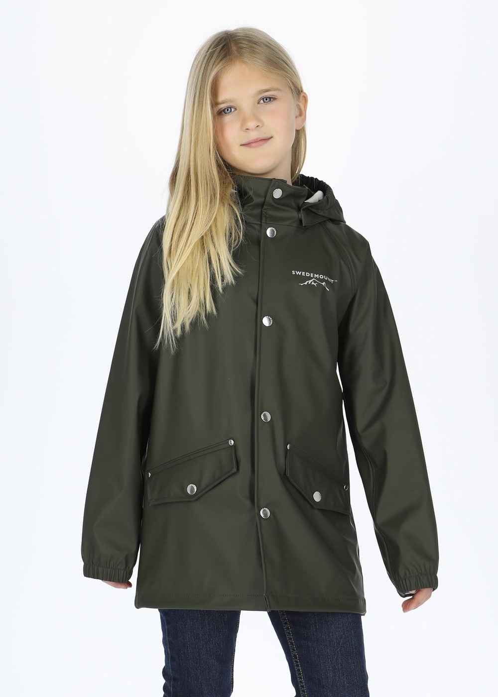 Väderöarna Jacket Jr, Olive, 170,  Regnjackor