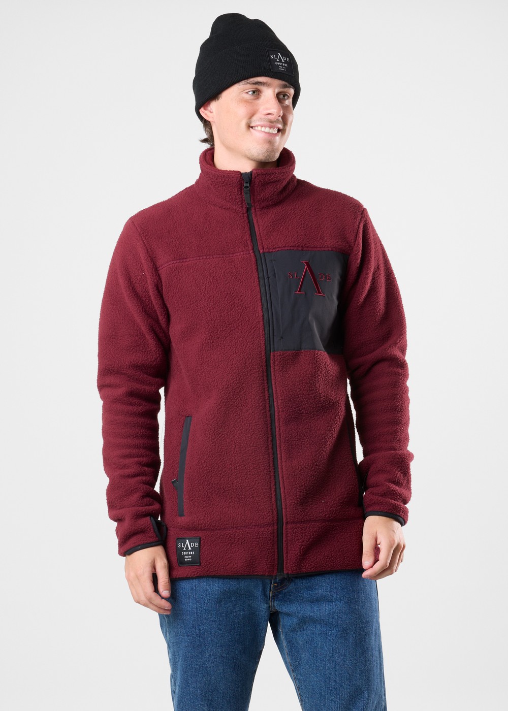 Pile Jacket, Burgundy, 2xl,  Pilejackor Pile Jacket, Burgundy, 2xl,  Pilejackor