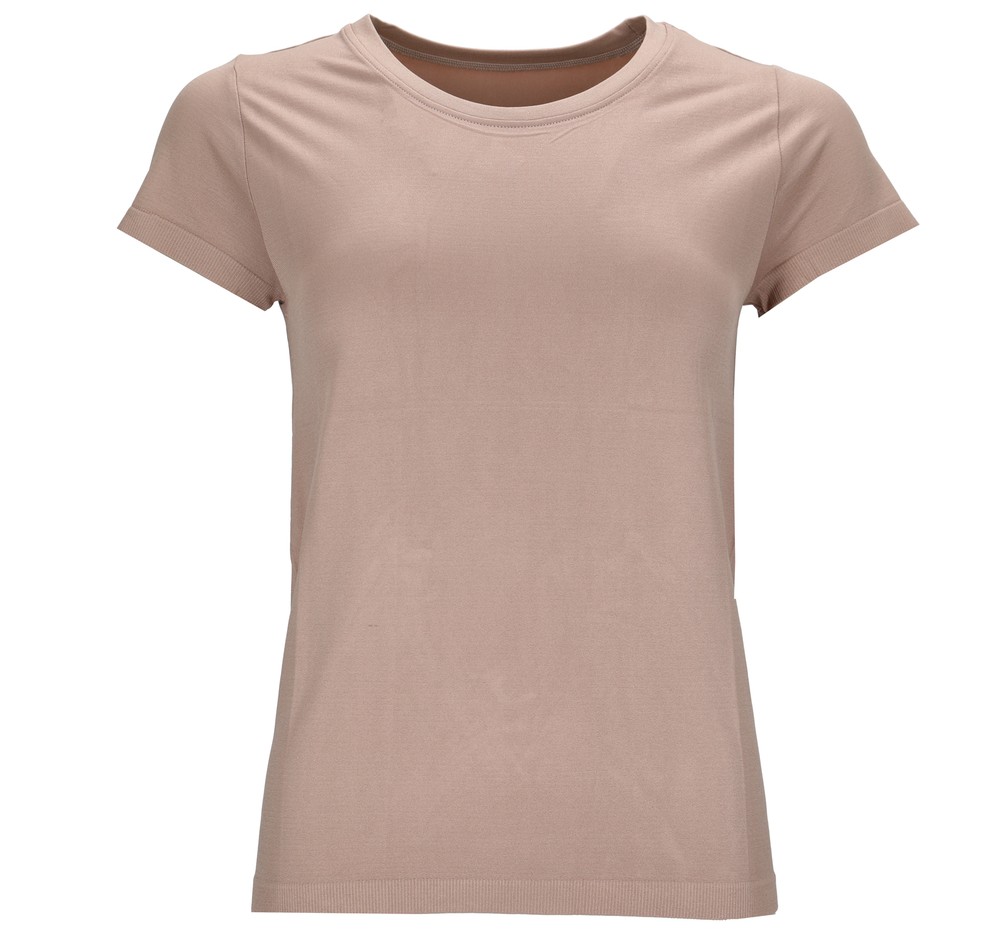 Julee W Loose Fit S/S Seamless, Rose Powder, L/Xl,  Löparkläder