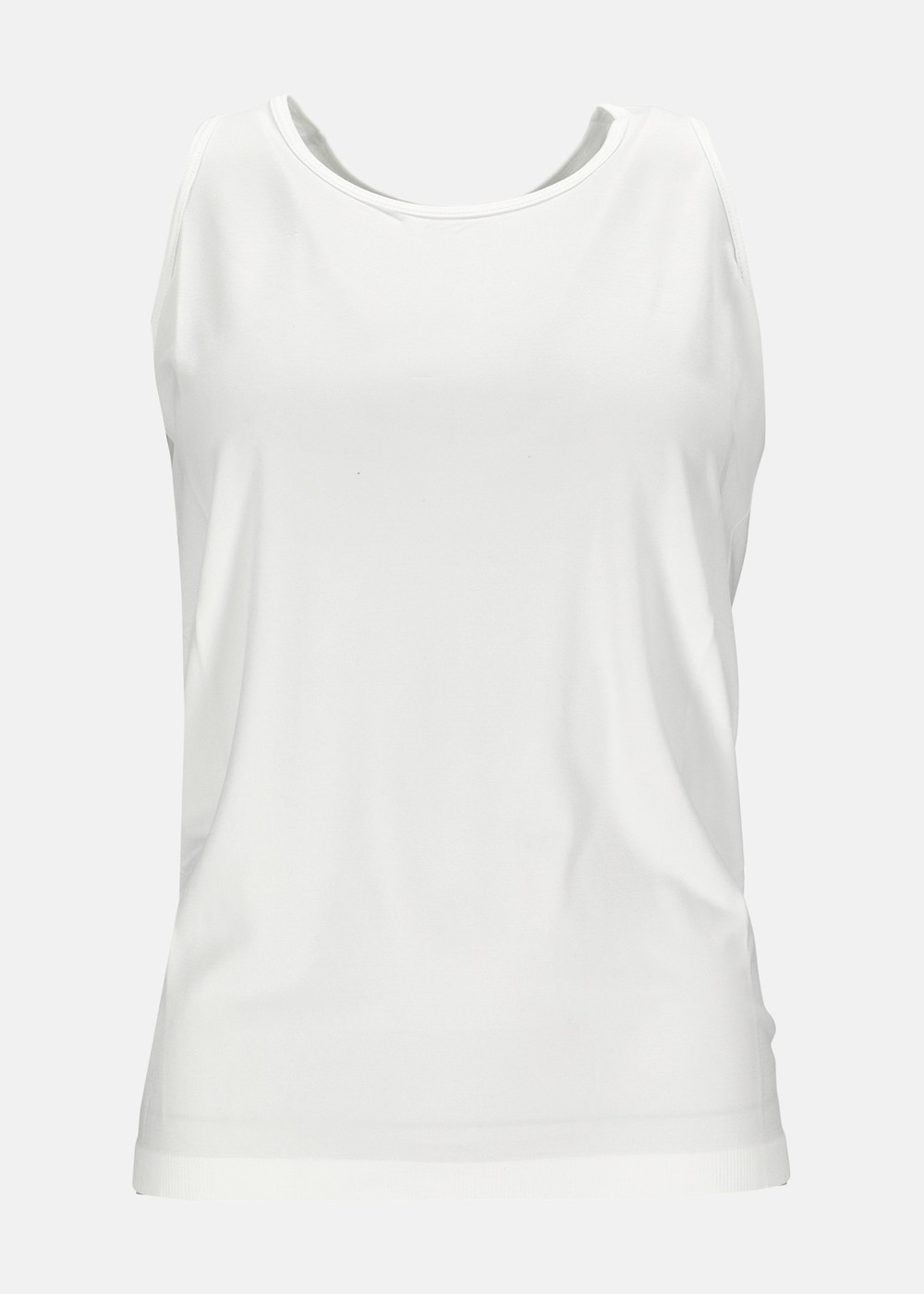 Julee W Loose Fit Seamless Top, White, S/M,  Löparkläder