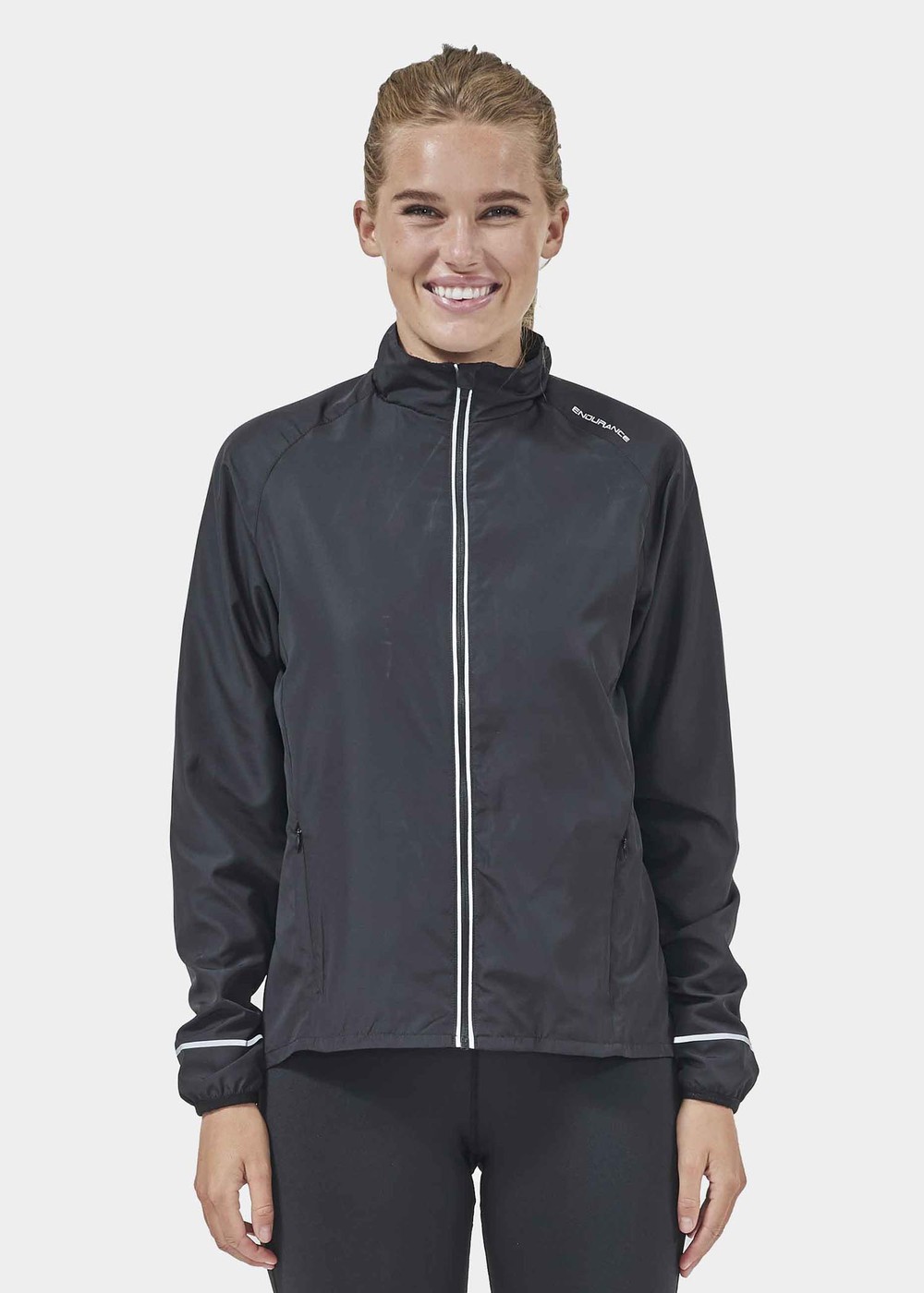 Shela W Jacket, Black, 38,  Träningsjackor