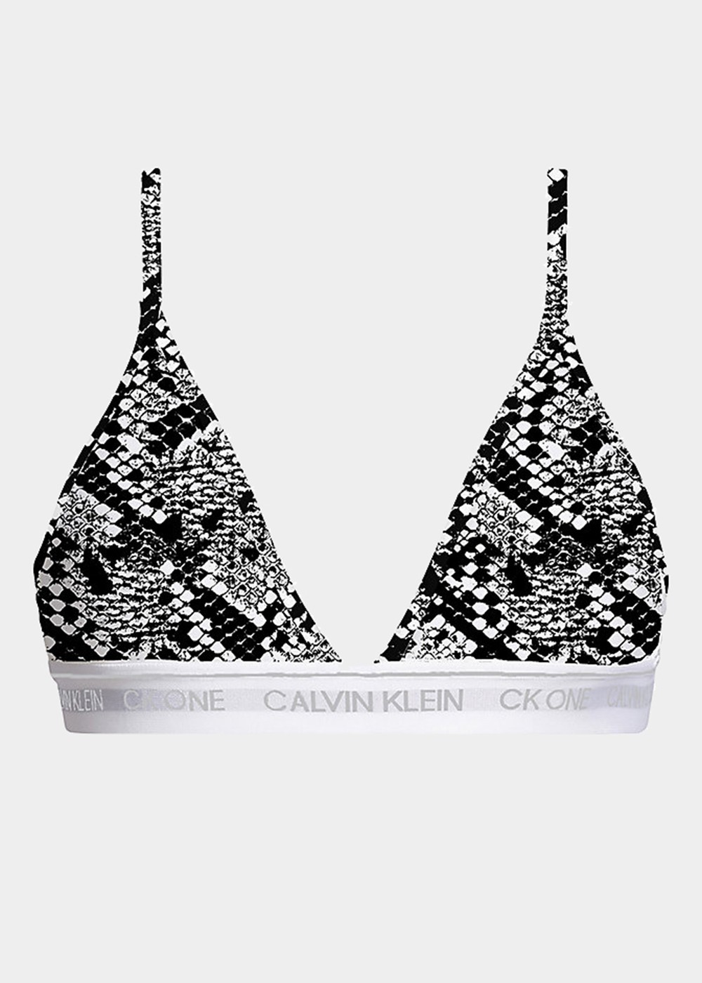 Triangle Bras, Rattlesnake Print/Black, Xs,  Bh