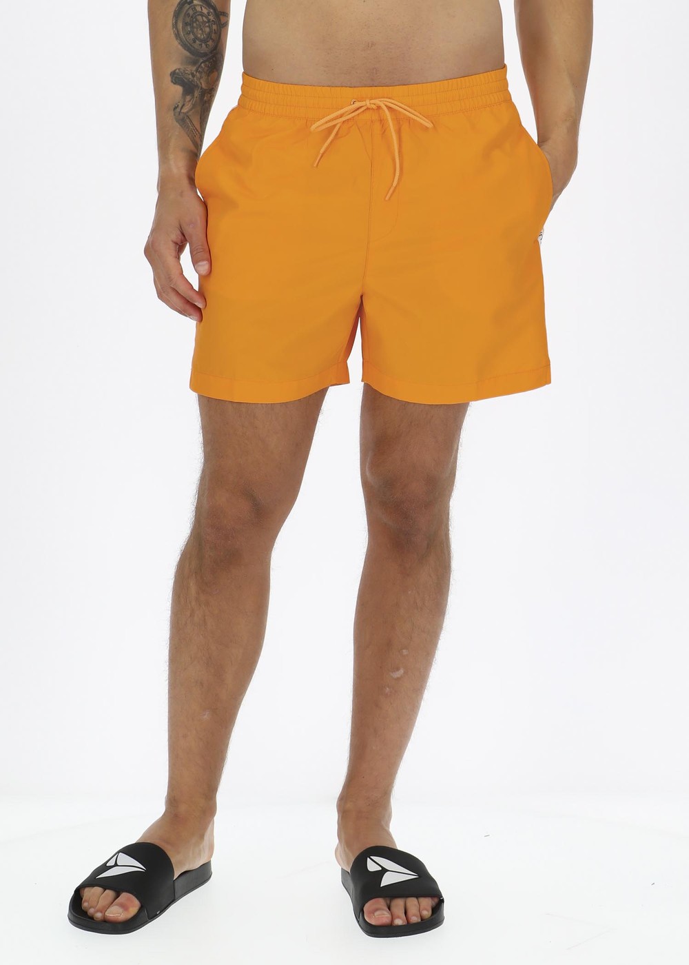 Medium Drawstring, Mango Orange, S,  Badbyxor