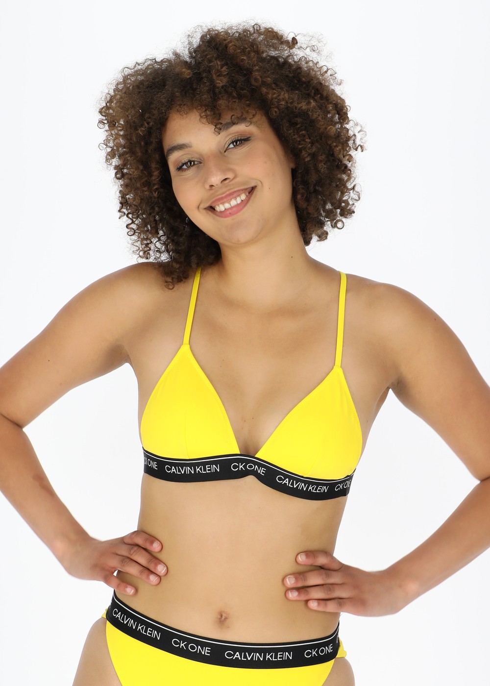 Triangle Bras, Bold Yellow, Xs,  Bikinis