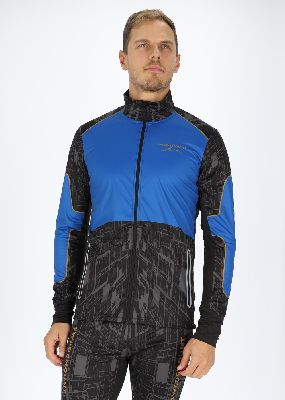 Race 3-Layer Jacket, Blue/Charcoal, L,  Längdskidjackor Race 3-Layer Jacket, Blue/Charcoal, L,  Längdskidjackor