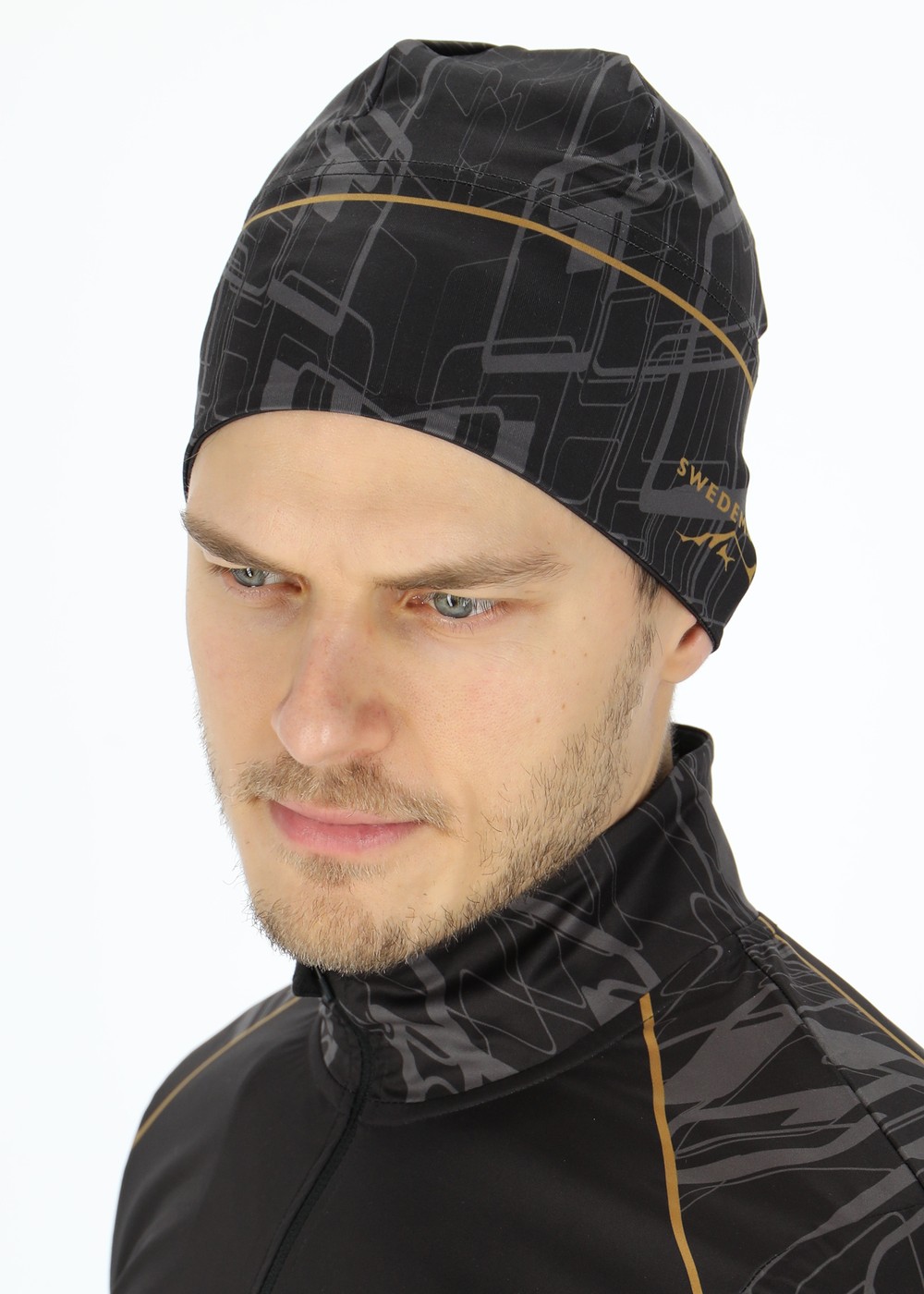 Race Beanie, Black/Charcoal, S/M,  Mössor Och Handskar