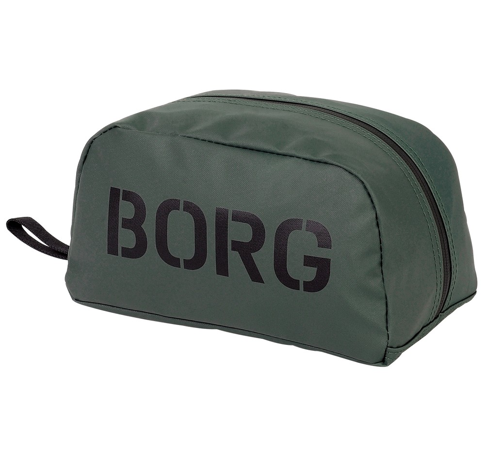 Borg Duffle Toilet Case, Ivy Green, Onesize,  Necessärer