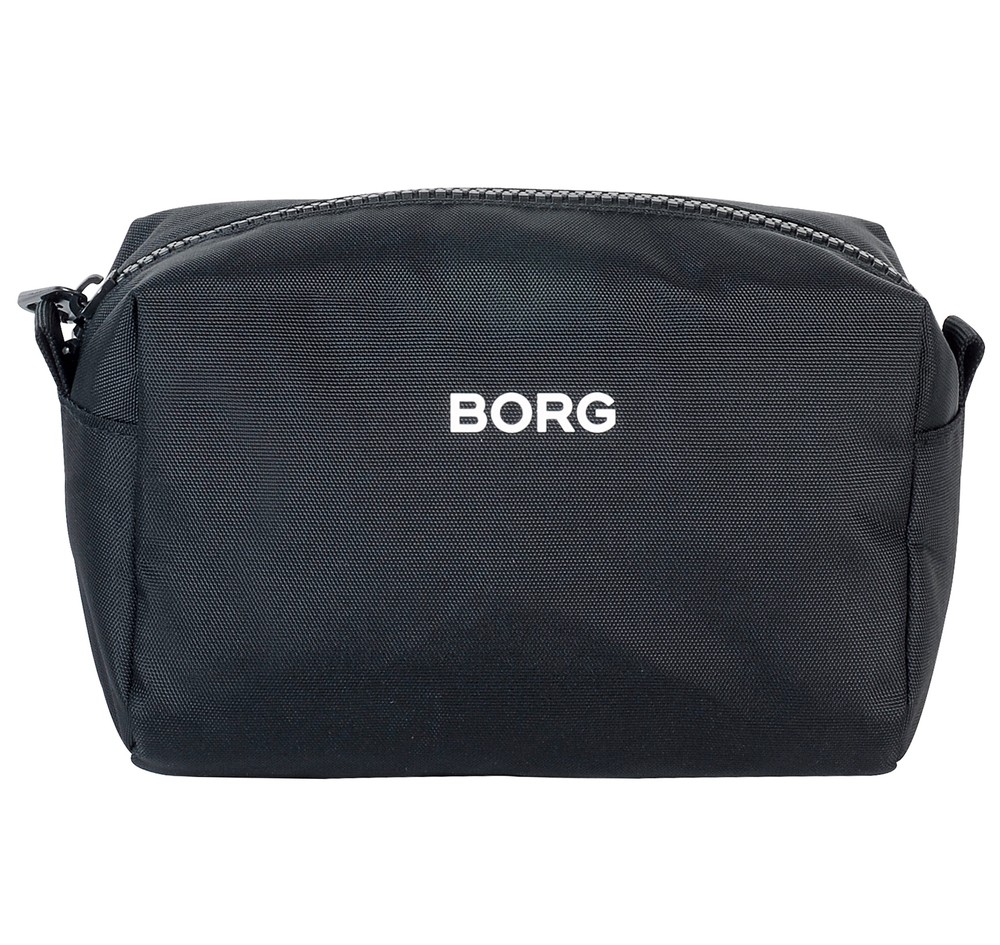 Borg Street Toilet Case, Black Beauty, Onesize,  Necessärer