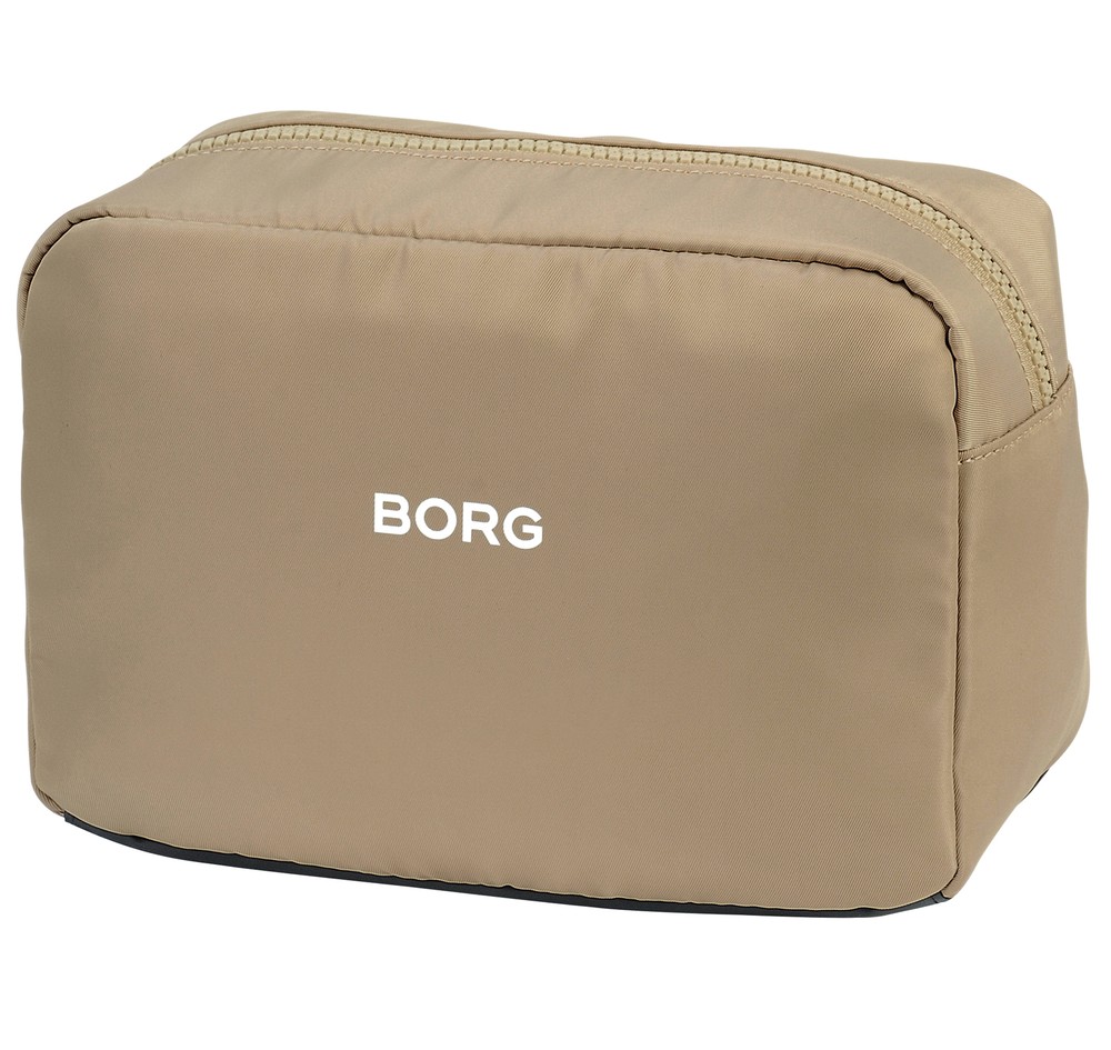 Borg Iconic Toilet Case, Gravel, Onesize,  Necessärer