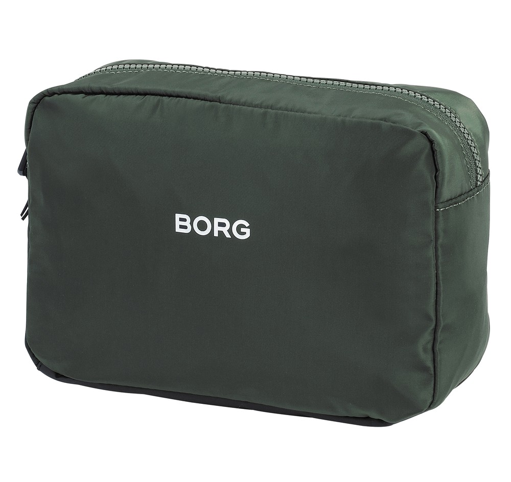 Borg Iconic Toilet Case, Deep Forest, Onesize,  Necessärer