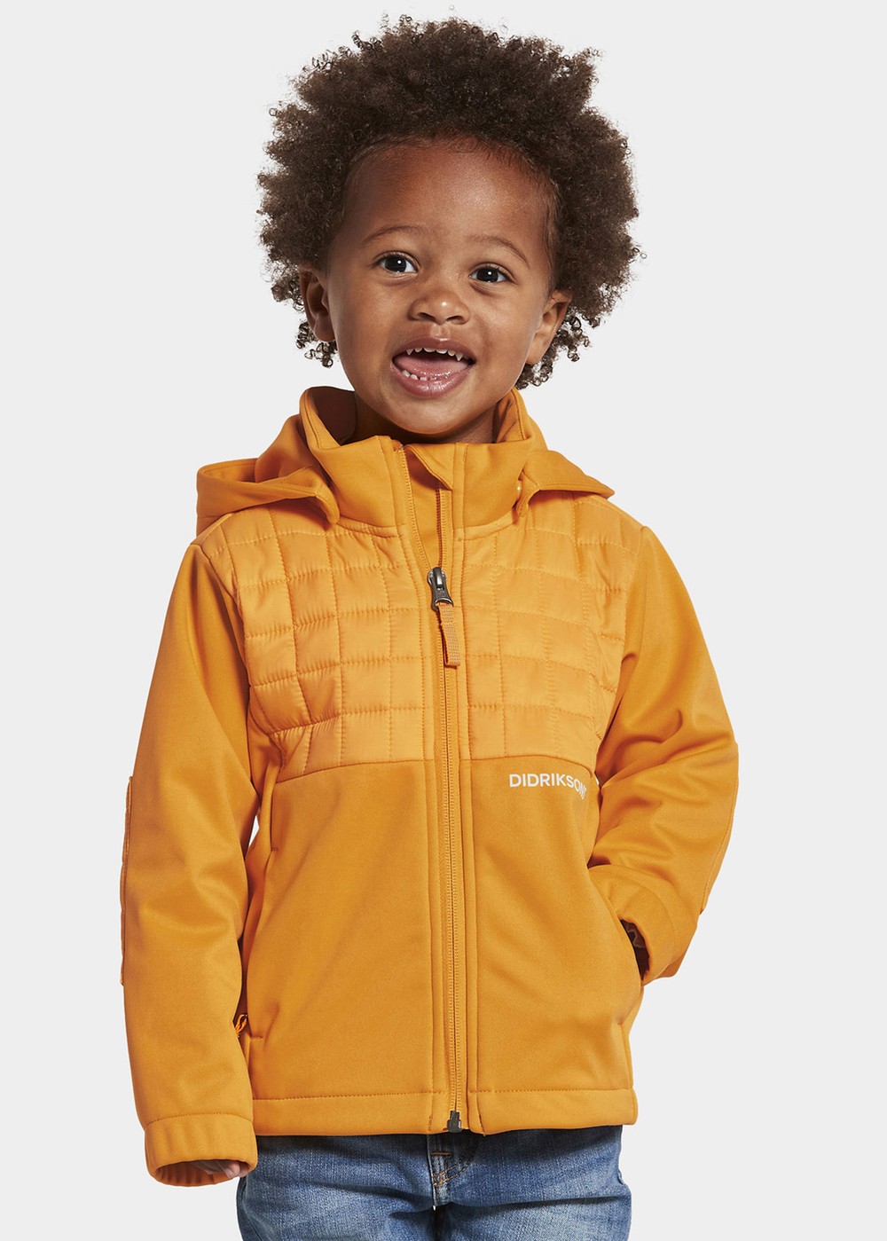 Briska Kids Jkt 2, Happy Orange, 130,  Jackor