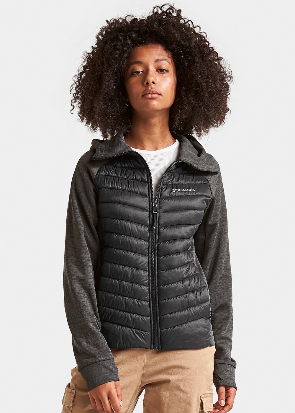 Tovik Girls Hoodie 4, Black, 140,  Vårjackor