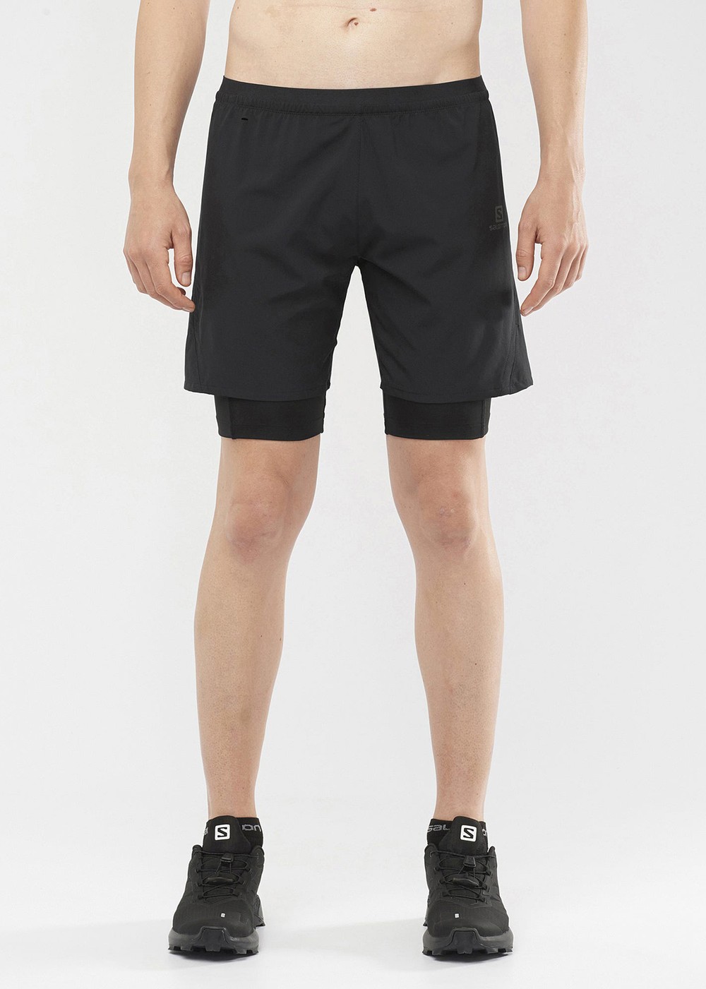 Cross Twinskin Shorts M, Black/, Xxl,  Löparkläder