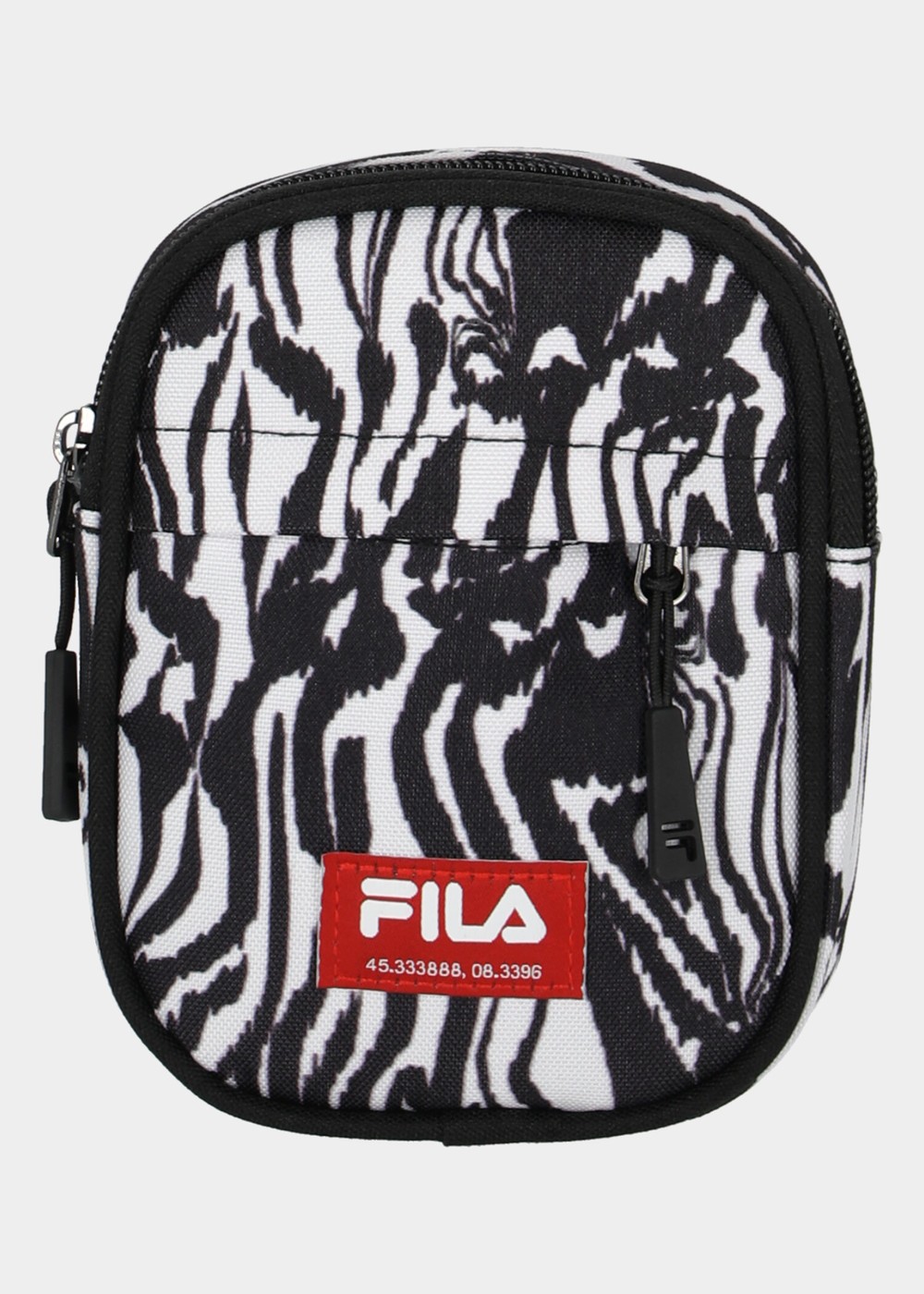 Bilbao Animal Aop Badge Pusher, Bright White Abstract Zebra Ao, Onesize,  Midjeväskor