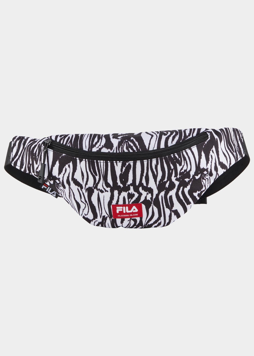 Bago Animal Aop Badge Waist Ba, Bright White Abstract Zebra Ao, Onesize,  Midjeväskor