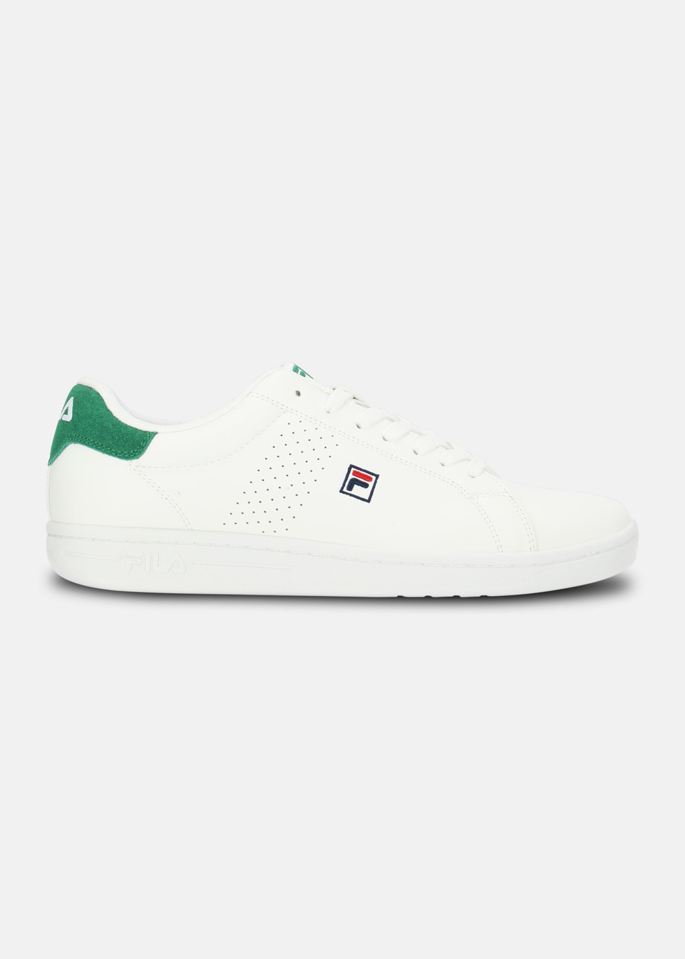 Crosscourt 2 F, White-Verdant Green, 45,  Sneakers