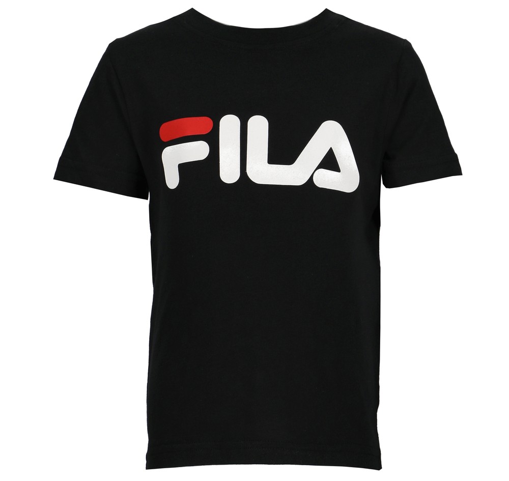 Sala Classic Logo Tee, Black Beauty, 110/116,  T-Shirts