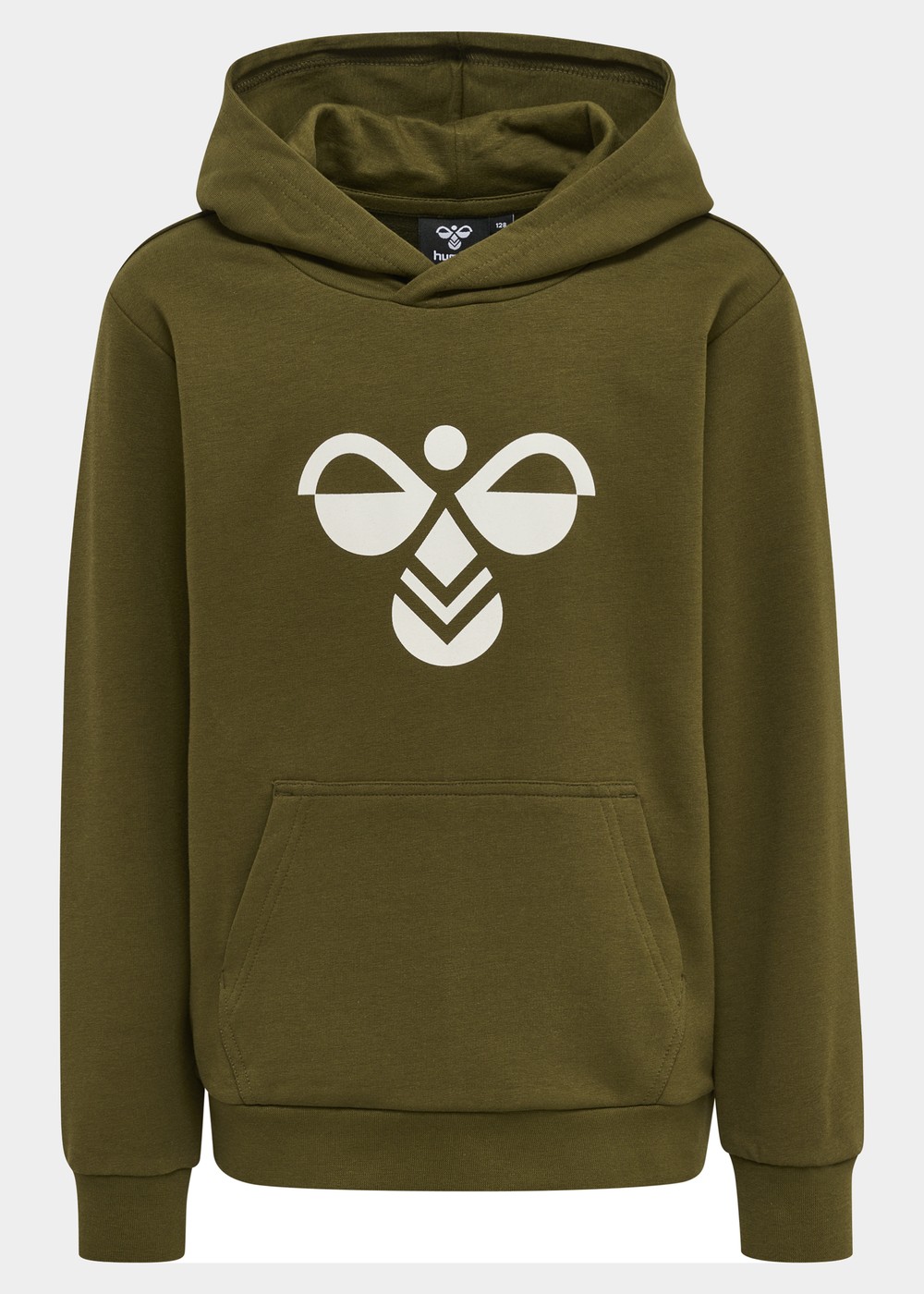 Hmlcuatro Hoodie, Dark Olive, 164,  Hoodies