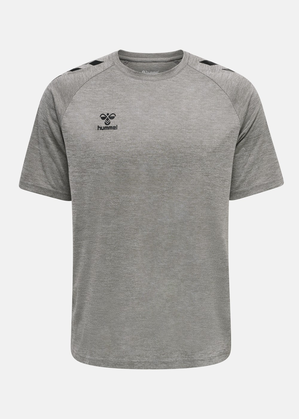 Hmlcore Xk Core Poly T-Shirt S, Grey Melange, L,  Löpar T-Shirts