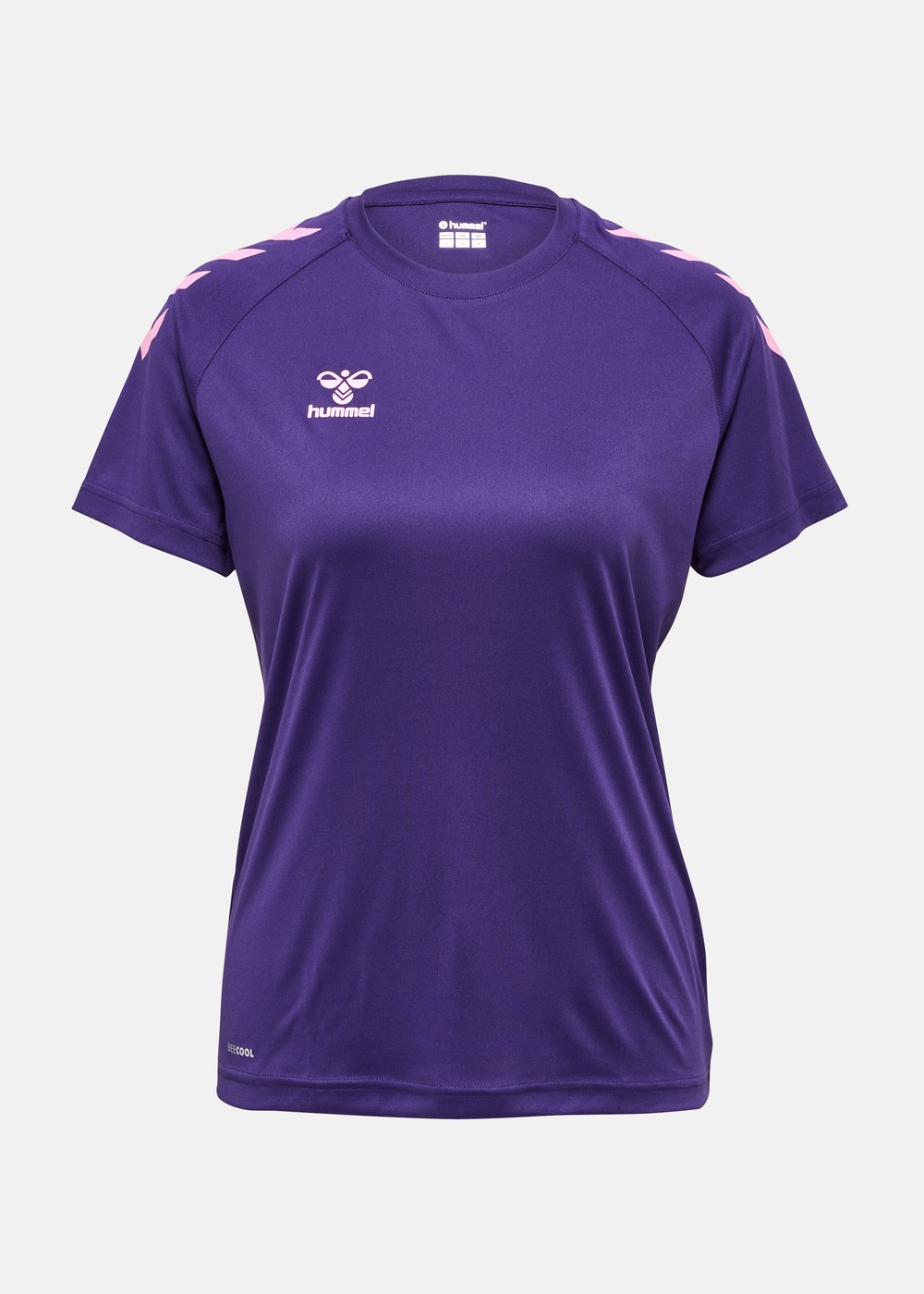 Hmlcore Xk Core Poly Tee  S/S, Acai, Xl,  Löpar-T-Shirts Hmlcore Xk Core Poly Tee  S/S, Acai, Xl,  Löpar-T-Shirts