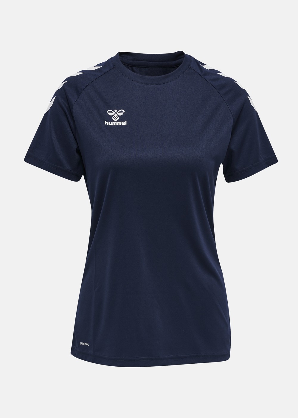 Hmlcore Xk Core Poly Tee  S/S, Marine, Xs,  Löpar-T-Shirts