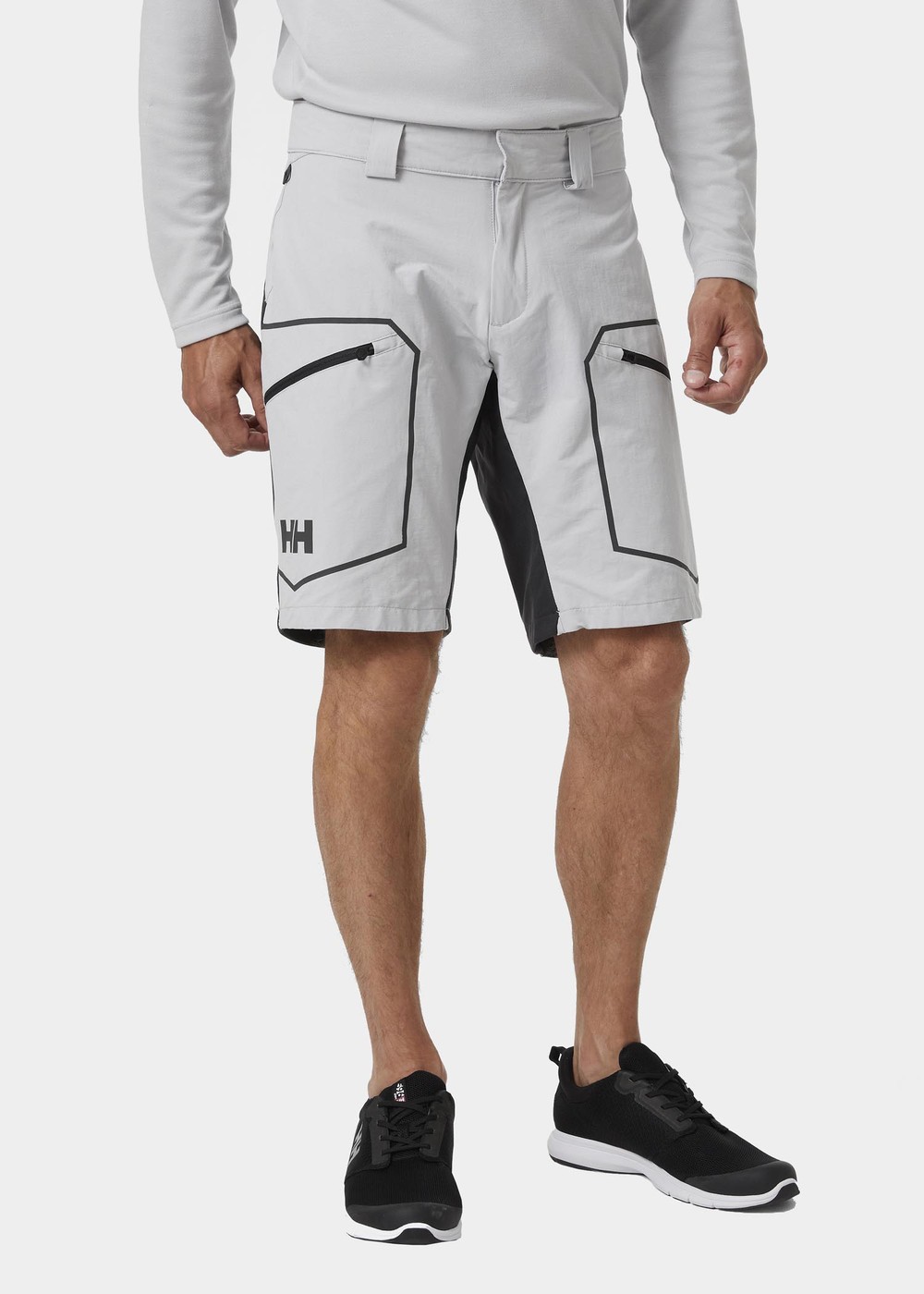 Hp Racing Deck Shorts, 853 Grey Fog, 36,  Vardagsshorts