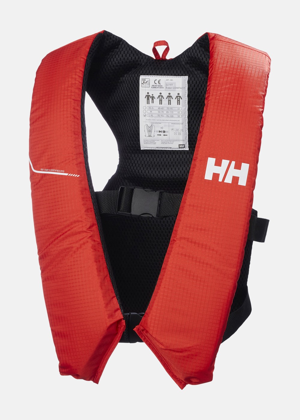Rider  Compact 50n, 222 Alert Red, 50-70,  Flytvästar