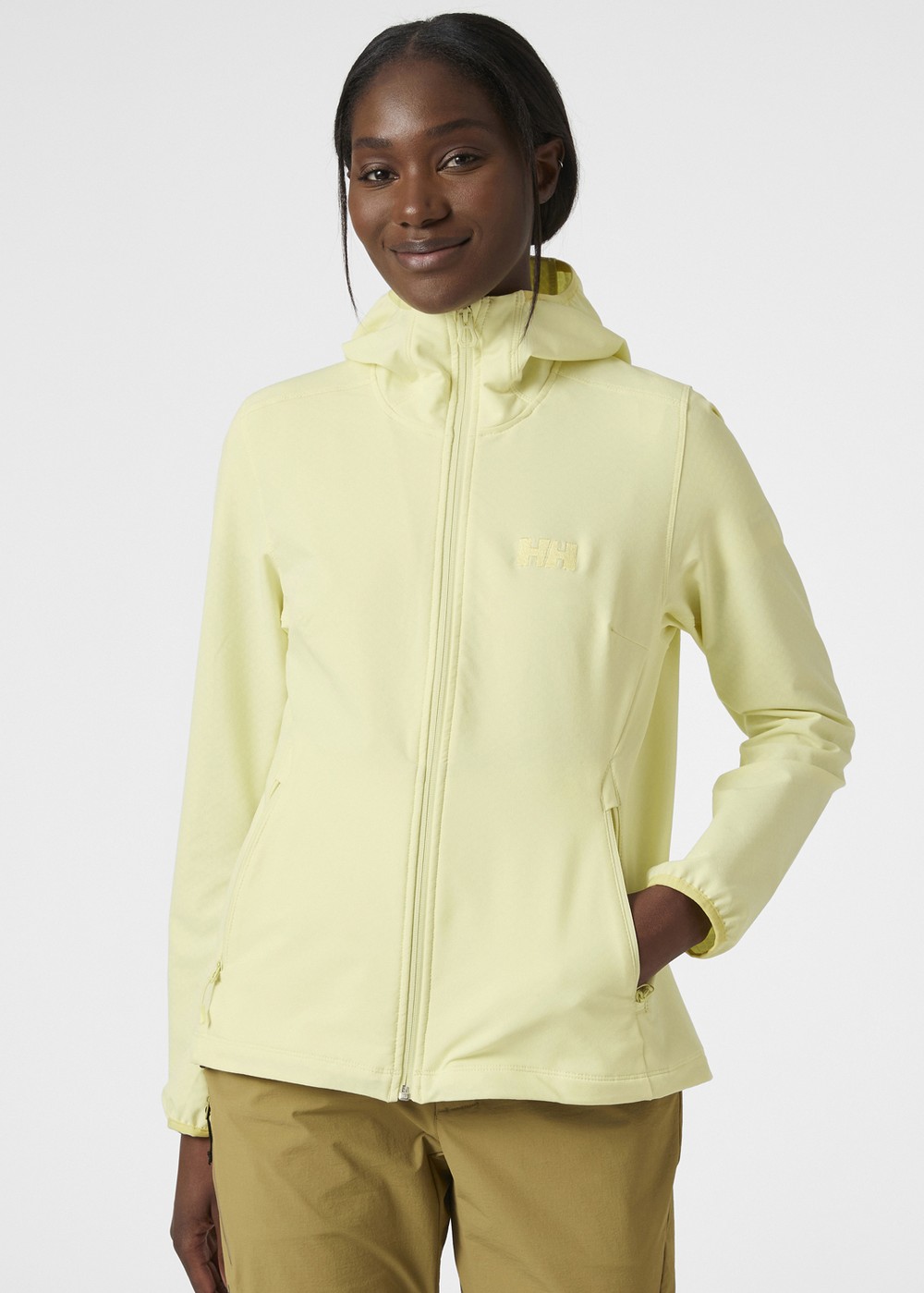 W Cascade Shield Jacket, 333 Faded Yello, Xs,  Softshelljackor
