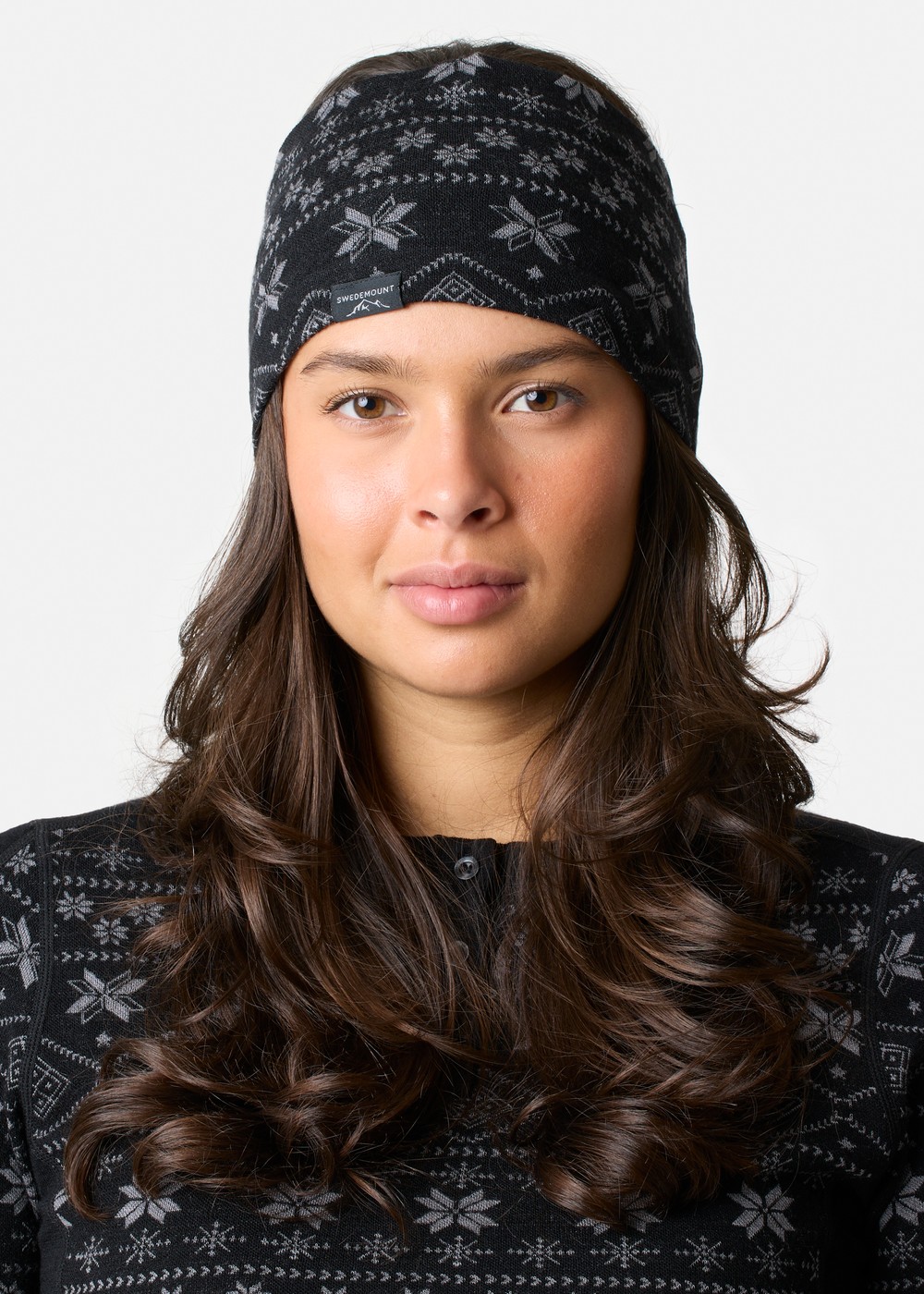 Idre Wool Headband, Black, Onesize,  Träningstillbehör