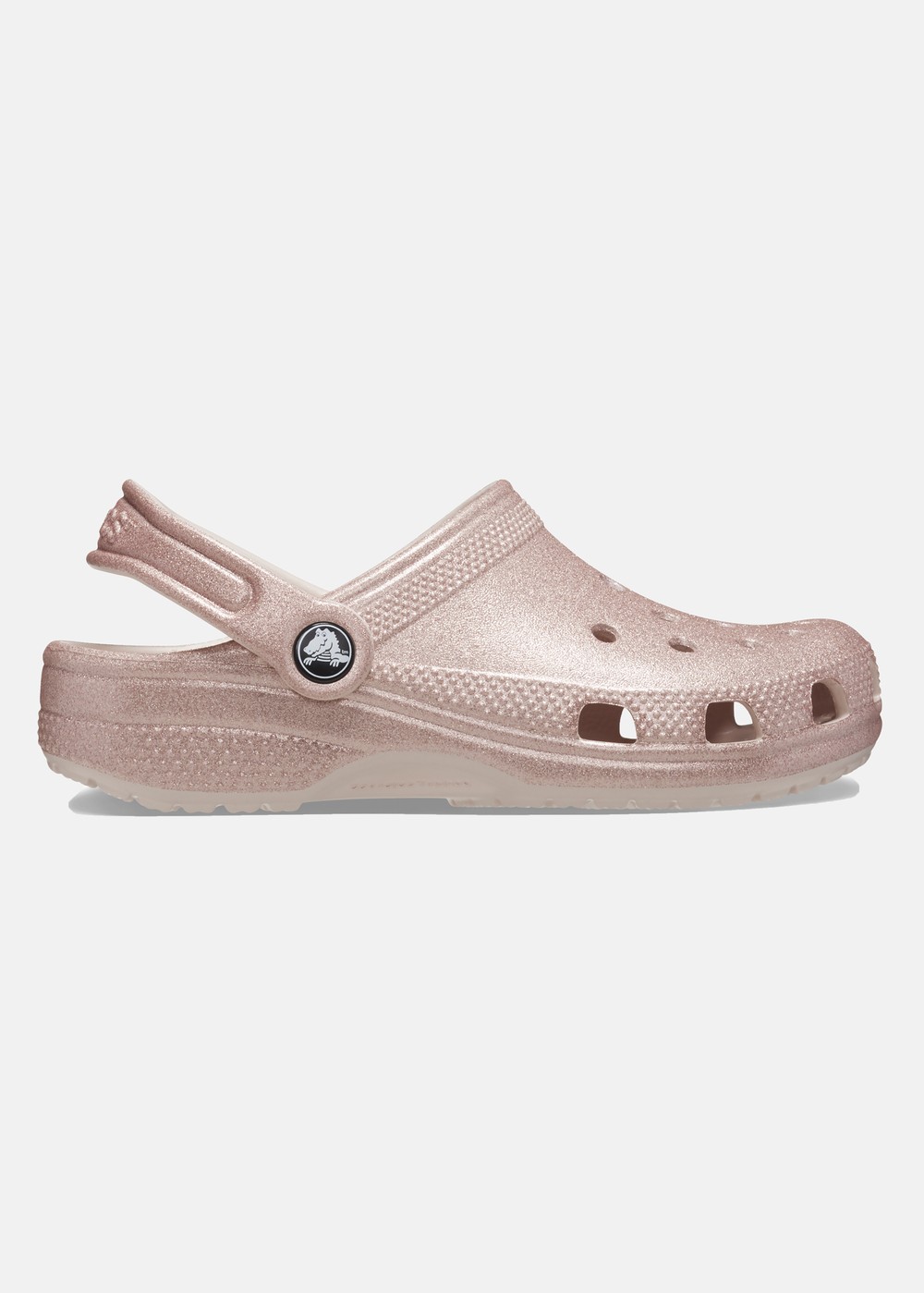 Classic Glitter Clog T, Quartz Glitter, 27-28,  Beachsandaler