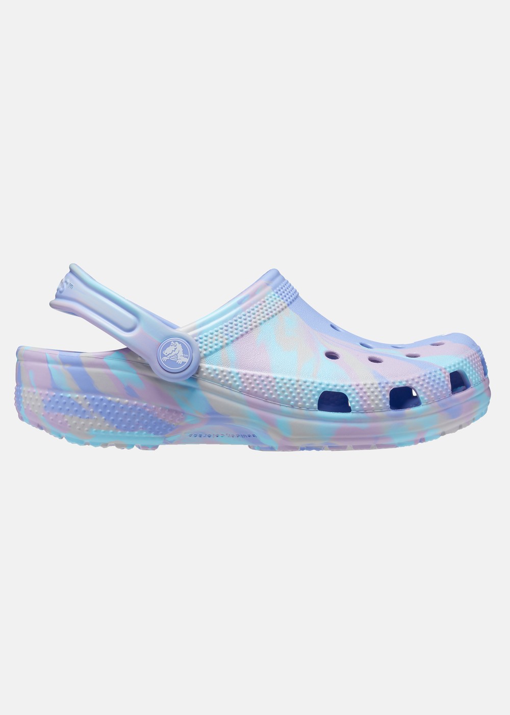 Classic Marbled Clog K, Moon Jelly/Multi, 32-33,  Beachsandaler