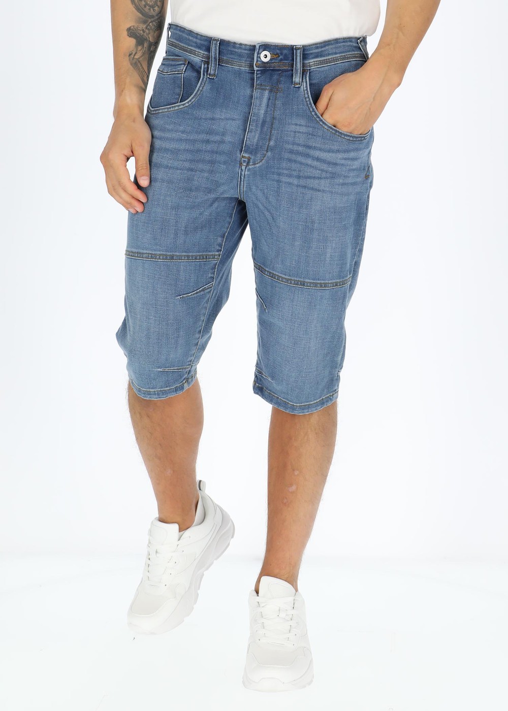 Sdgreg Lt Relaxed Blue 203 Bi-, Light Blue Denim, S,  Vardagsshorts