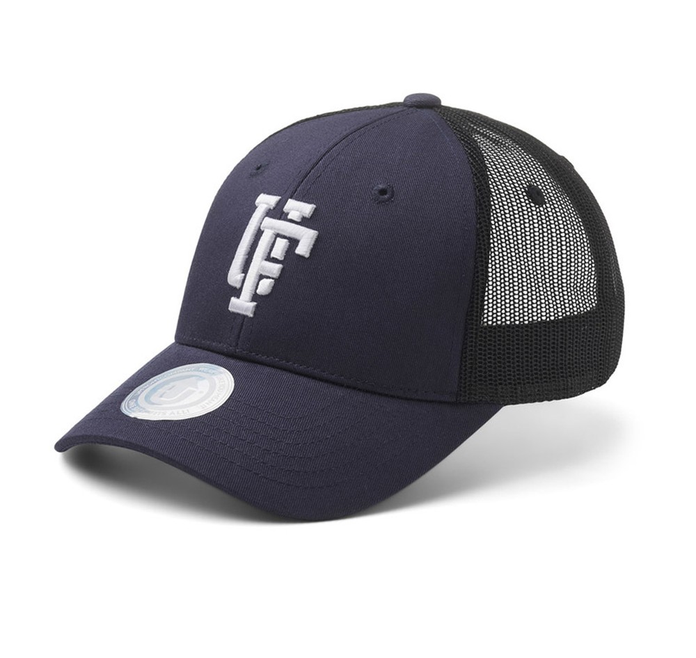 Spinback Trucker, Navy/White, Onesize,  Hattar Spinback Trucker, Navy/White, Onesize,  Hattar