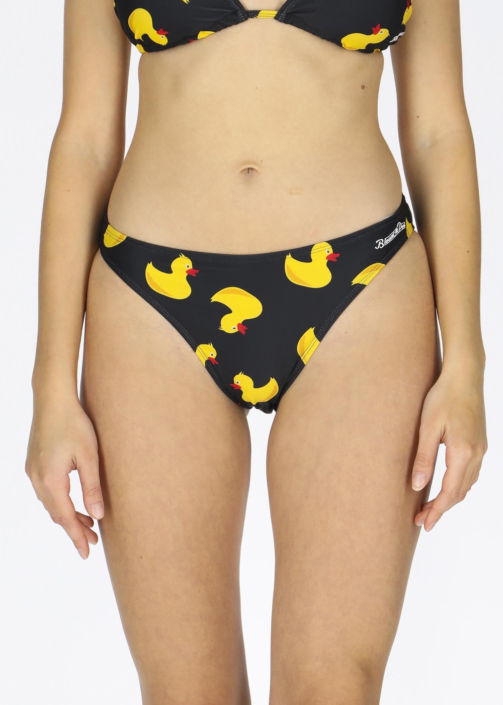 Bikini Triangle Bottom W, Black Yellow Duck, 44,  Badkläder